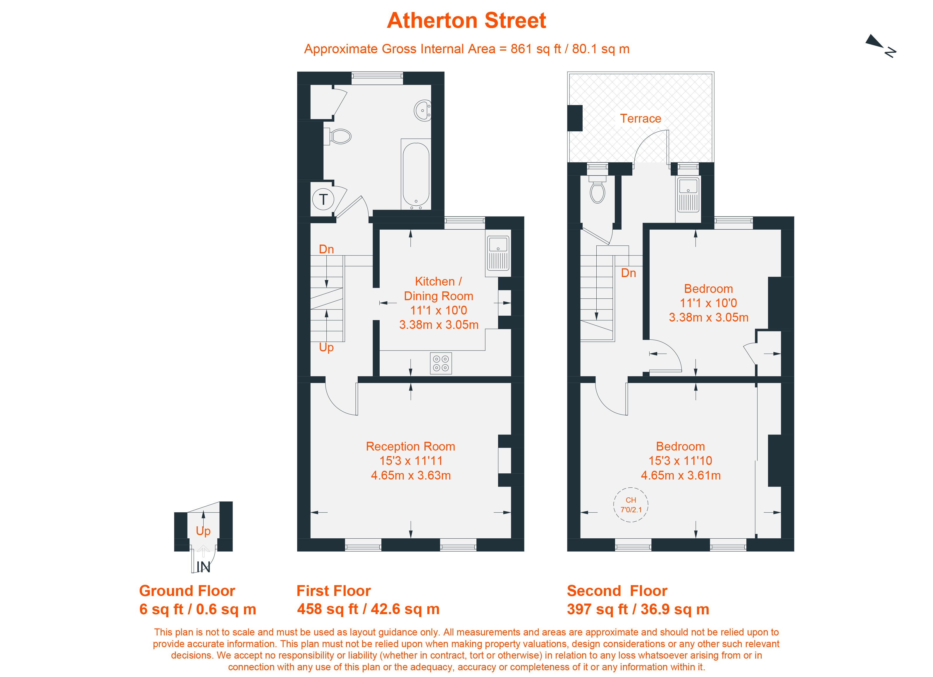6b, Atherton Street, Battersea floorplan