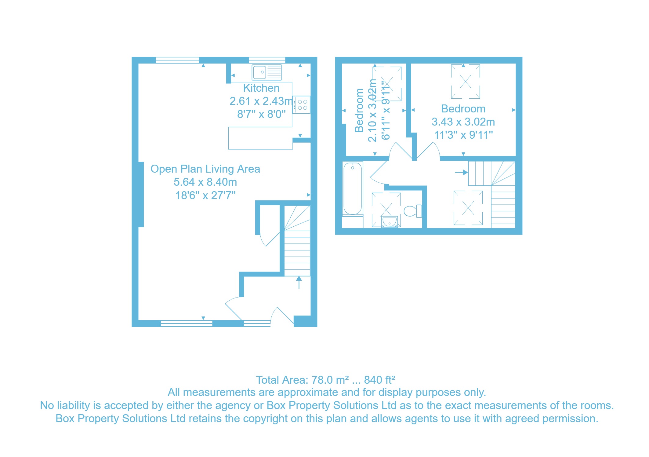 Riverside Landings, Bingley floorplan