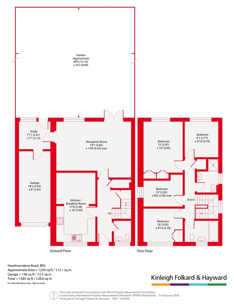 33, Hawthorndene Road, Bromley floorplan