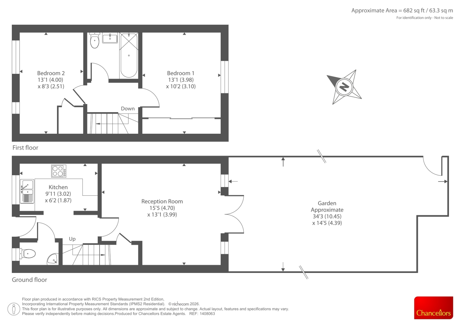 45 COTTONGRASS ROAD, Cottongrass Road, Didcot floorplan