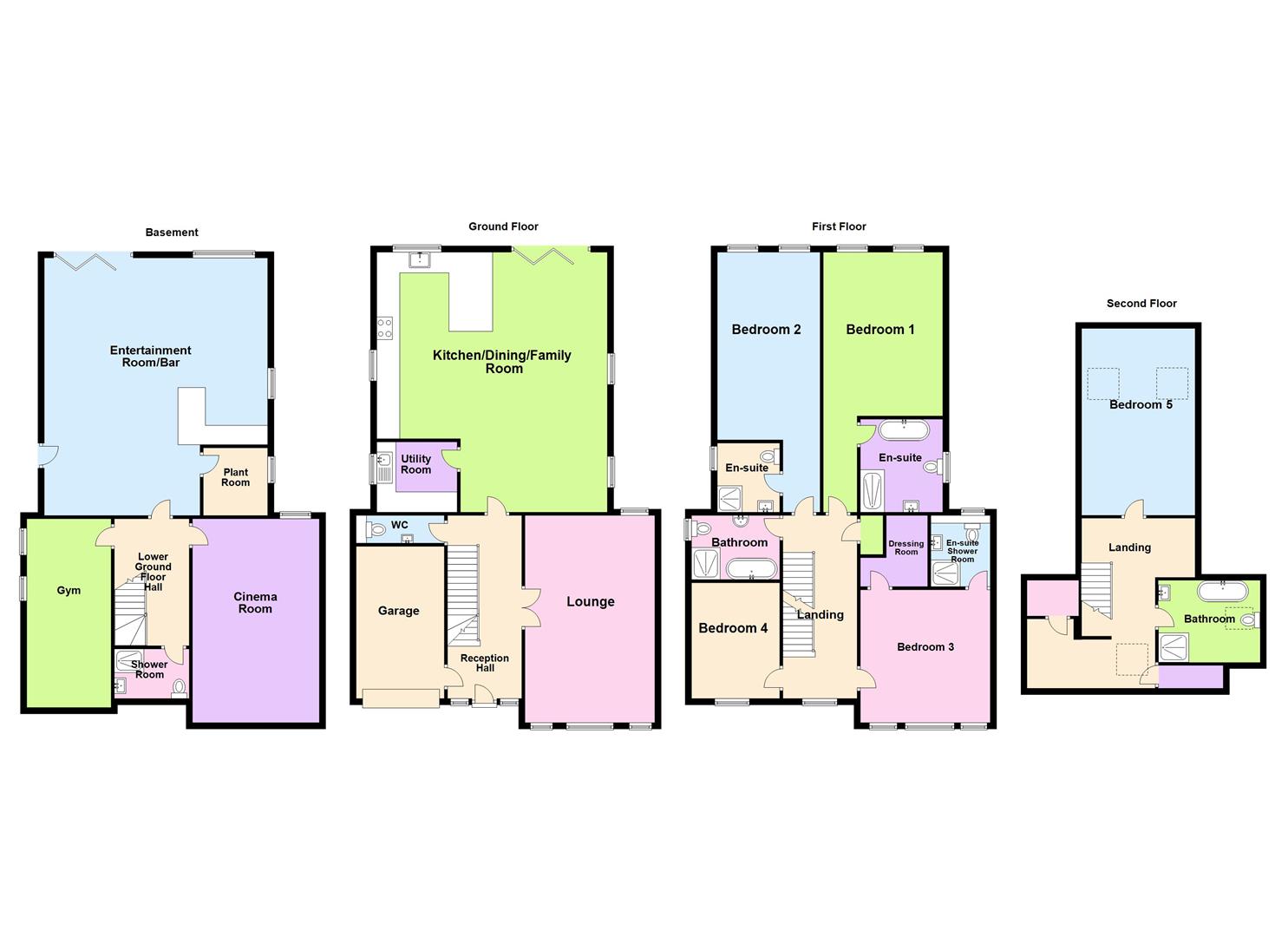 The Laurels, Woodlands Drive, Hoddesdon floorplan