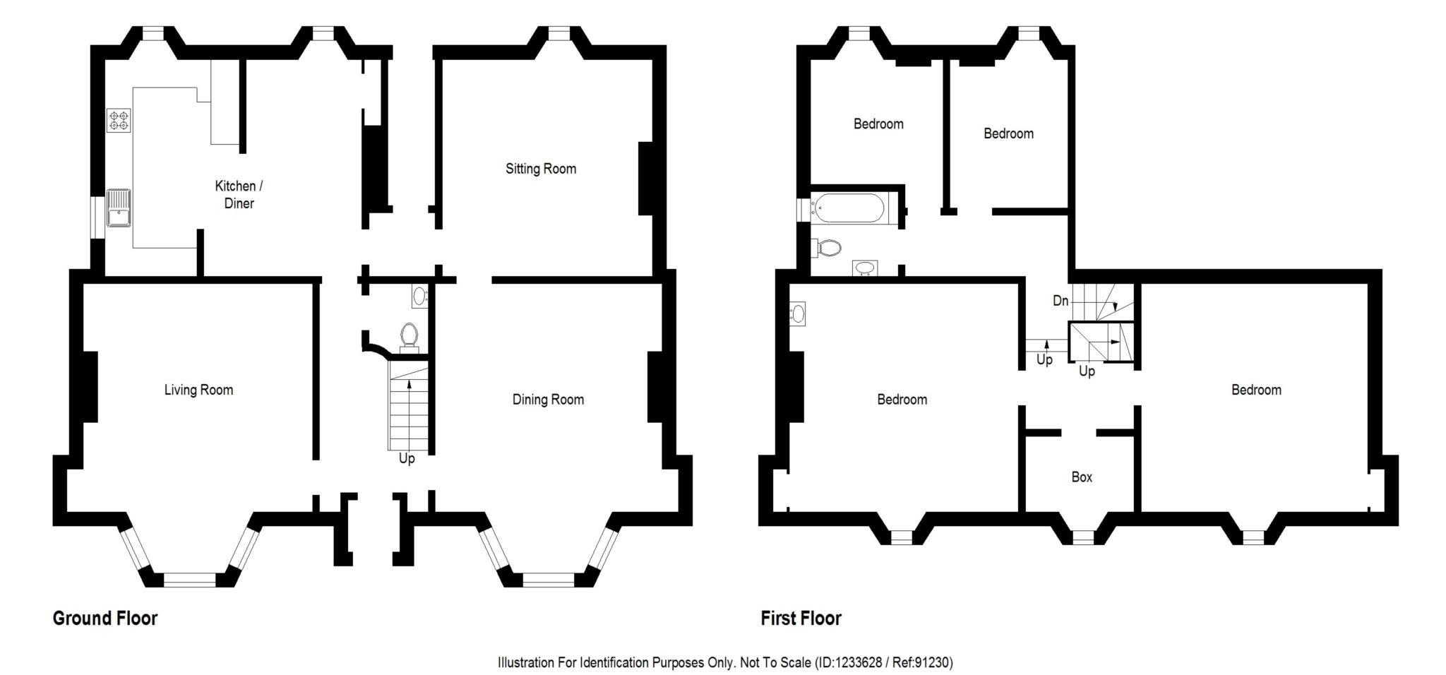 Cricklewood, Chattan Drive, Nairn floorplan