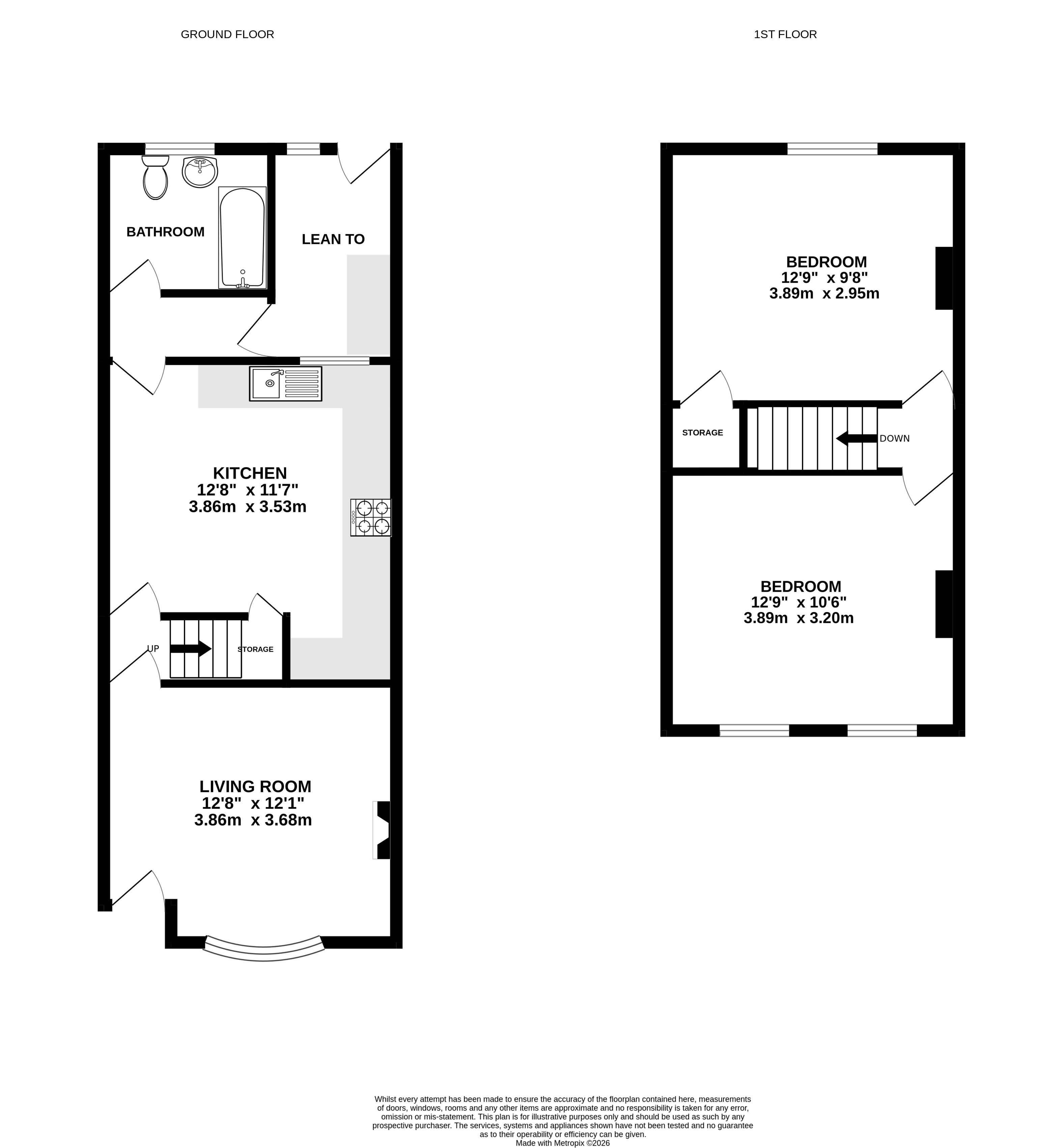 76, Lysons Road, Hampshire floorplan