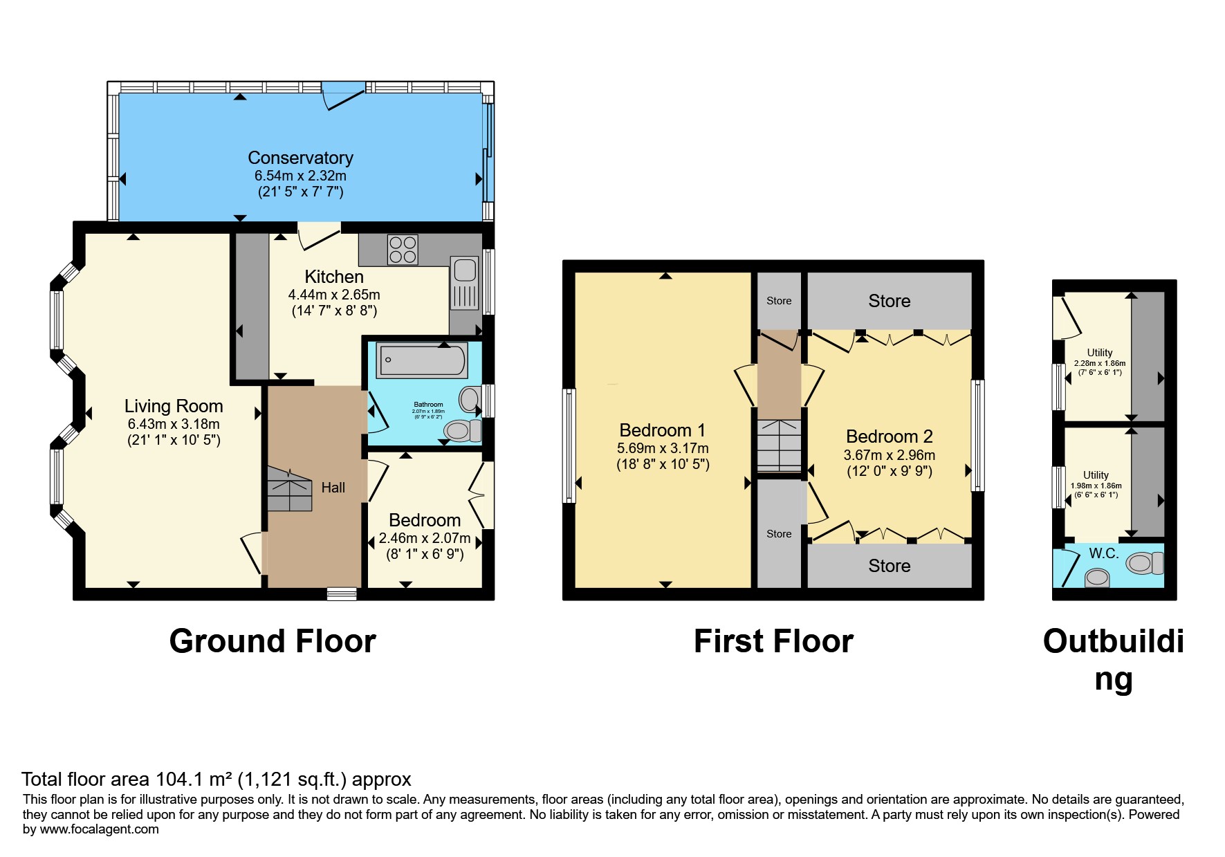 7, Thonock Drive, Saxilby floorplan