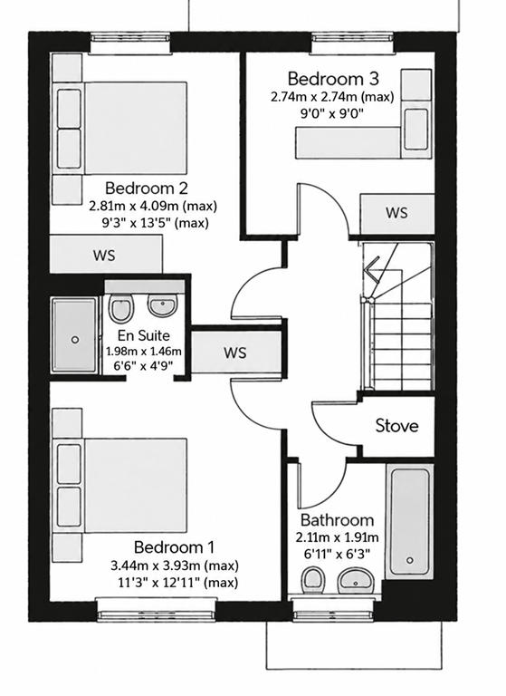 Landhey Drive Greater Manchester, Westhoughton floorplan