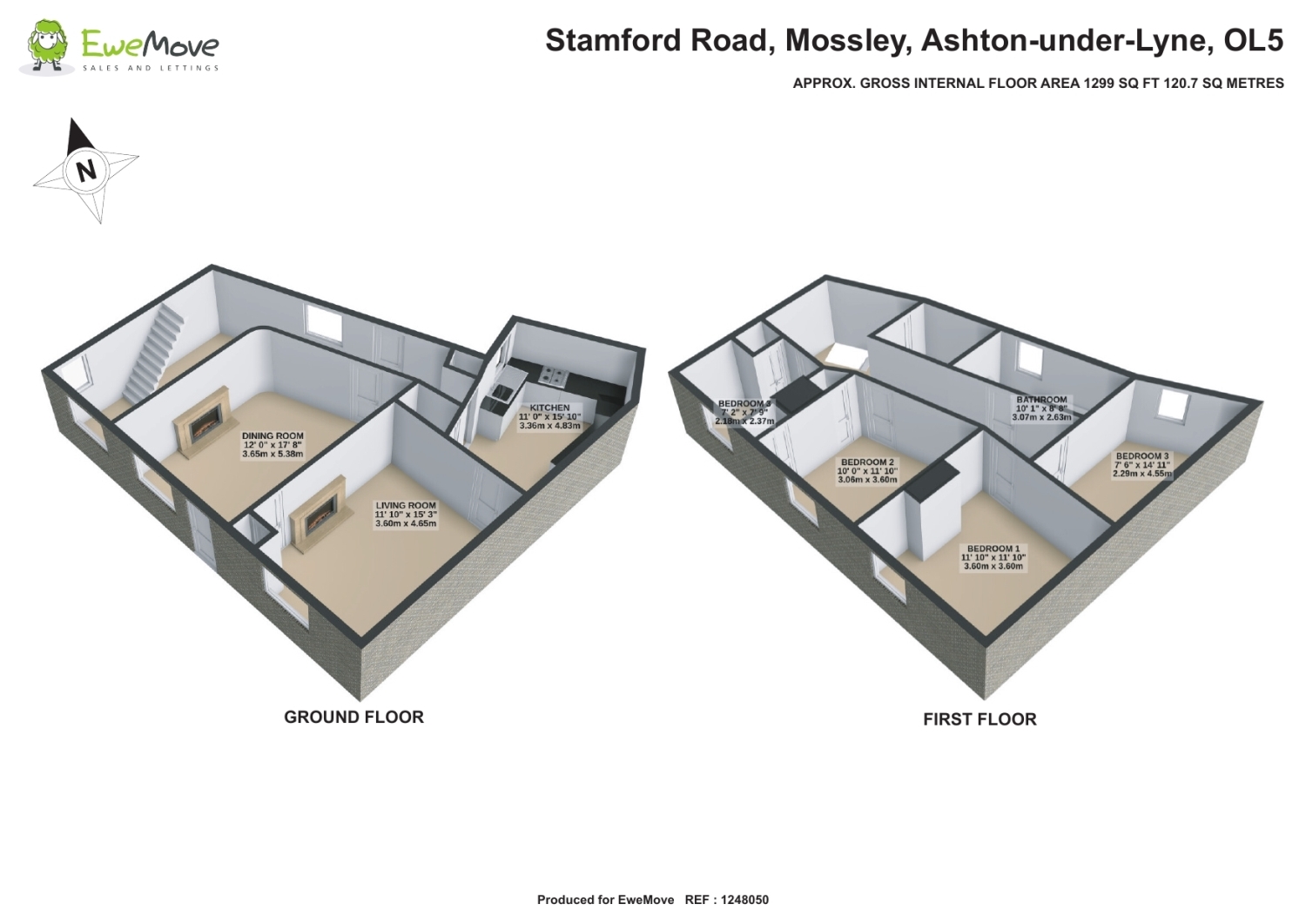 90, Stamford Road, Ashton-under-Lyne floorplan