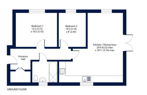78, Airfield Way, Corby floorplan