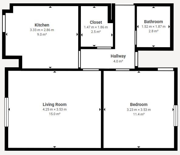 4, Bexley Terrace, Wick floorplan