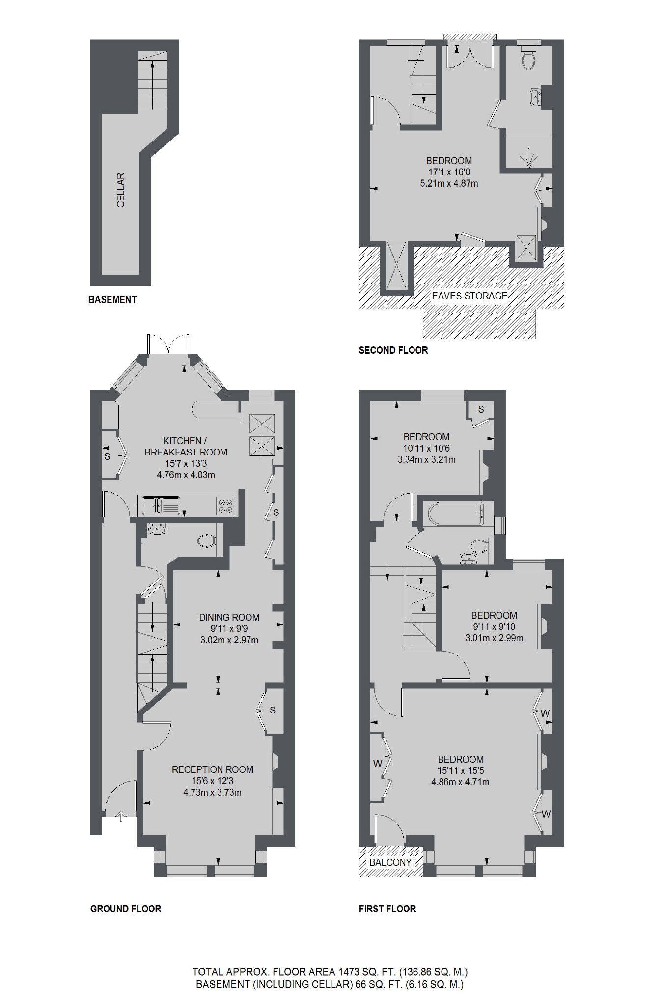 11, Brackley Road, London floorplan