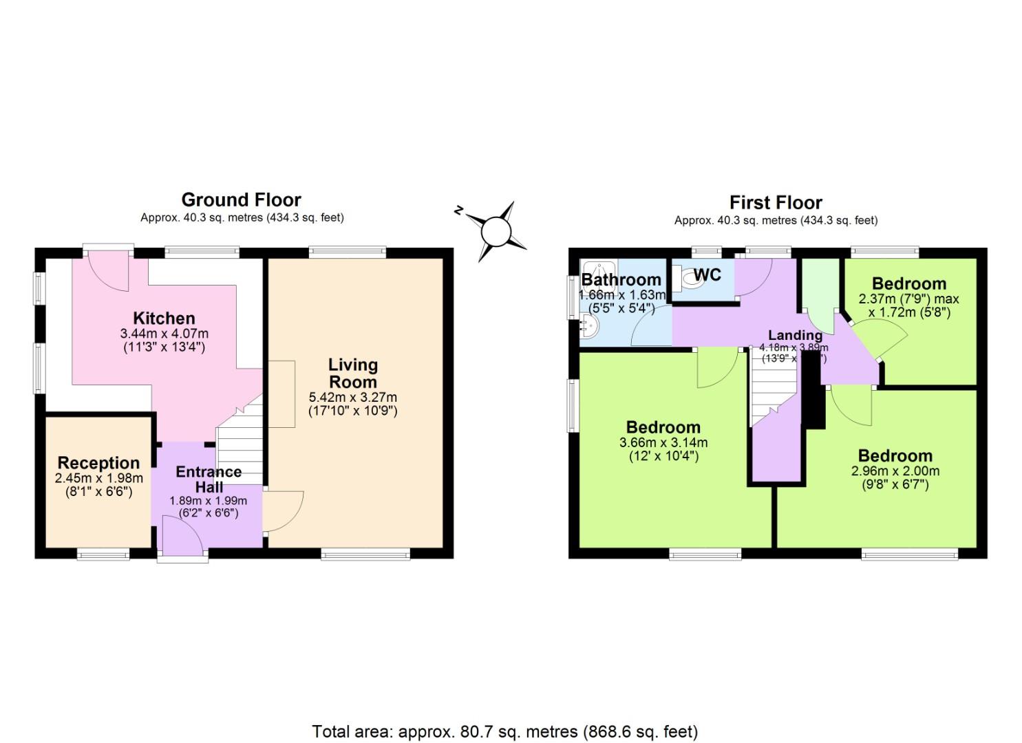 51, Blackfordby Lane, Swadlincote floorplan