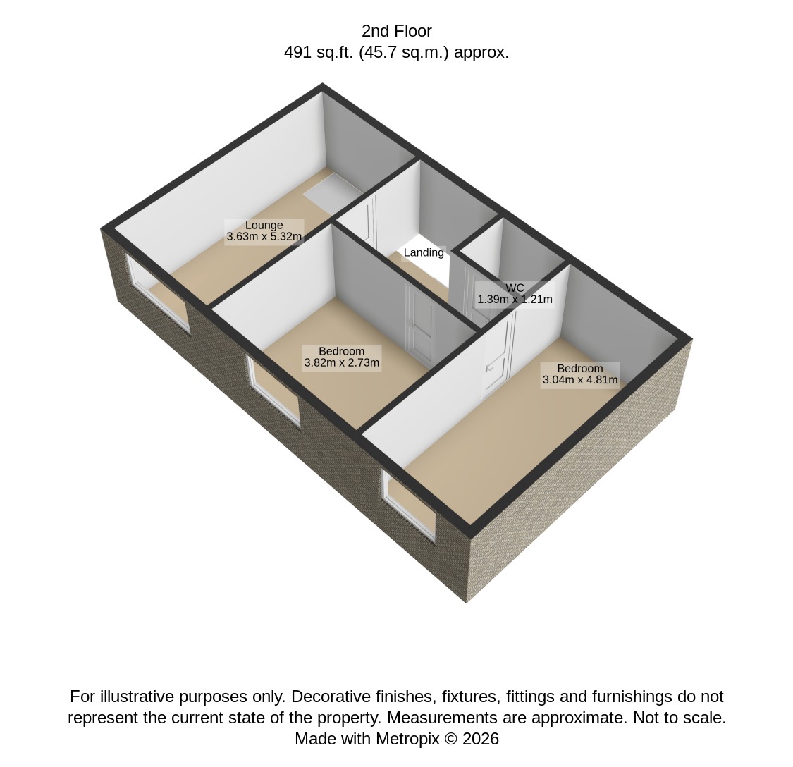 13 Bleasdale Close, Lostock, Lancashire floorplan