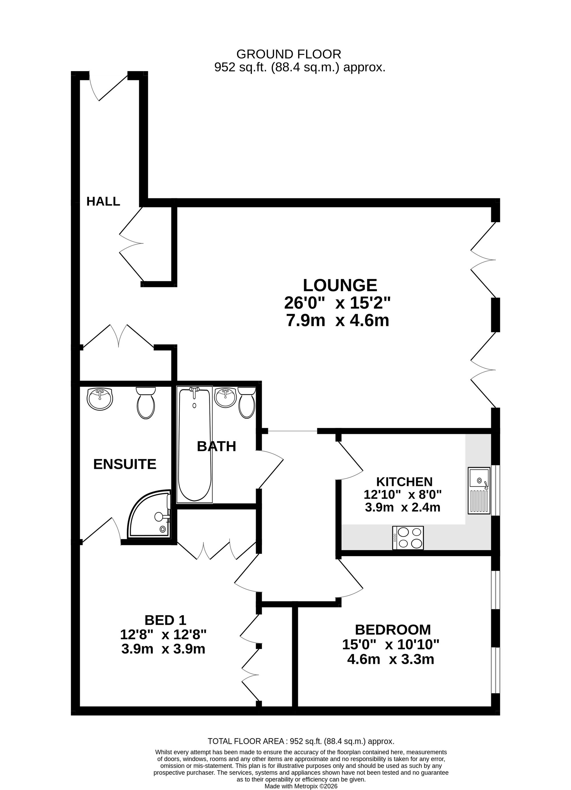 Grove Lane, Altrincham floorplan