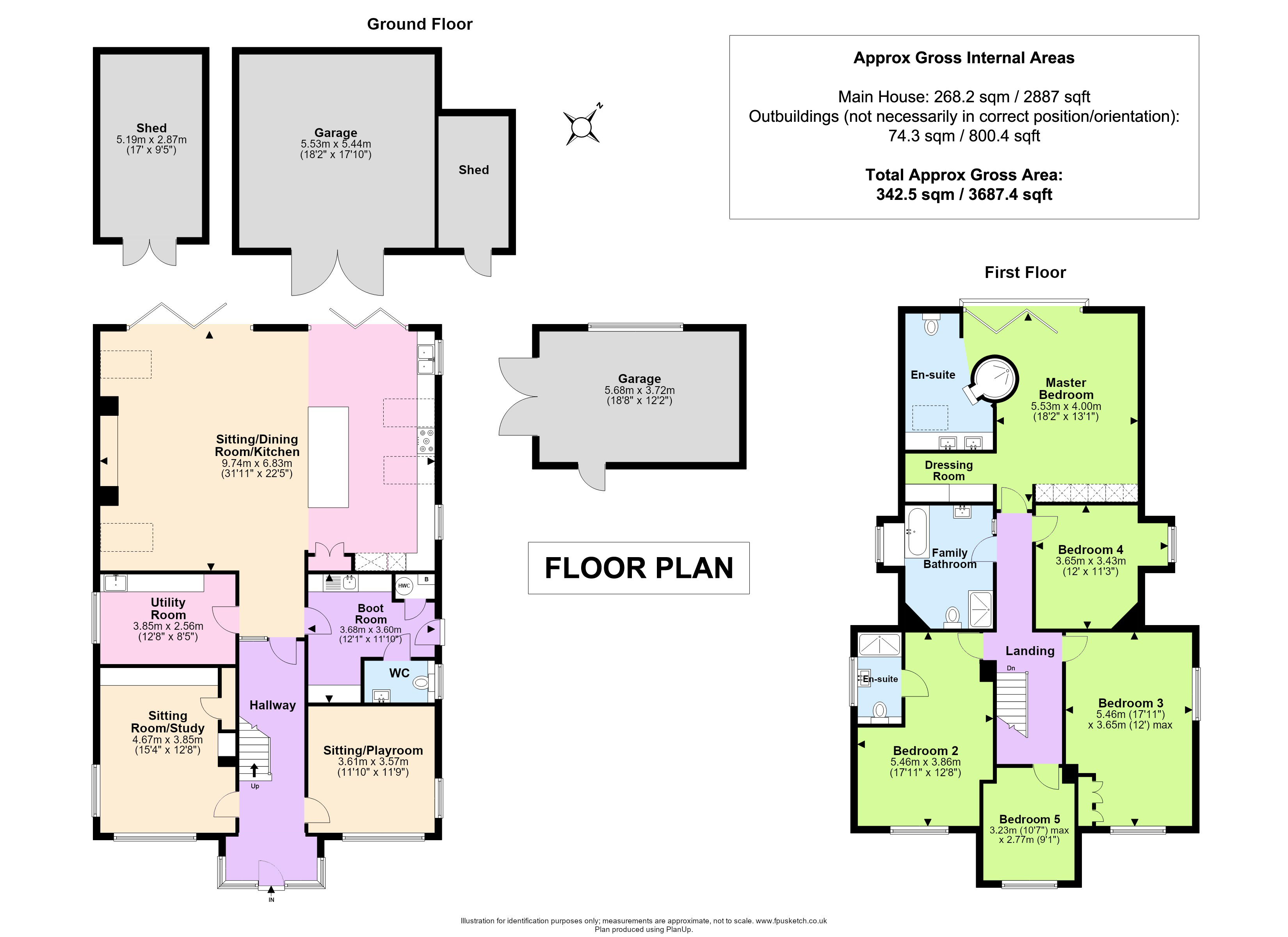 32, Daniells Walk, Hampshire floorplan
