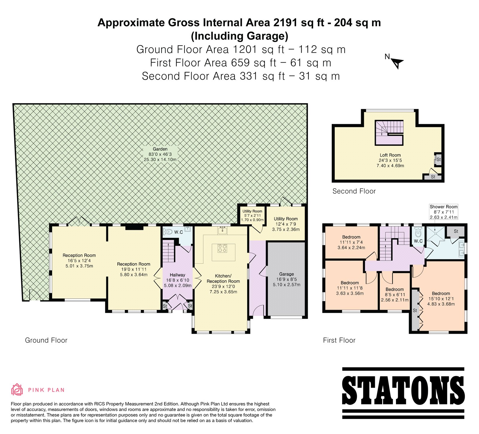 10, Poynings Way, Woodside Park floorplan