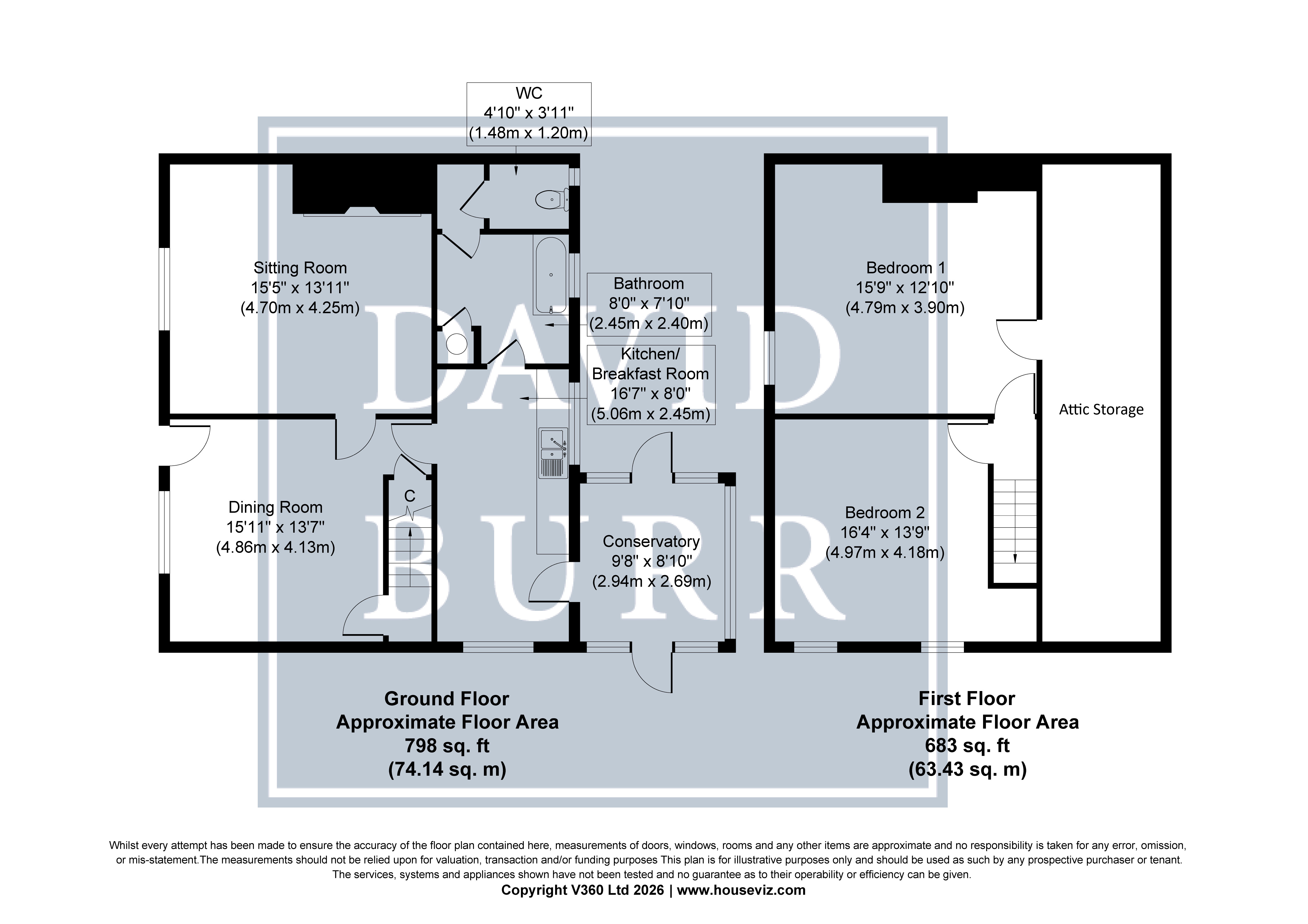 Briar Cottage, 38, Brook Street, Colchester floorplan