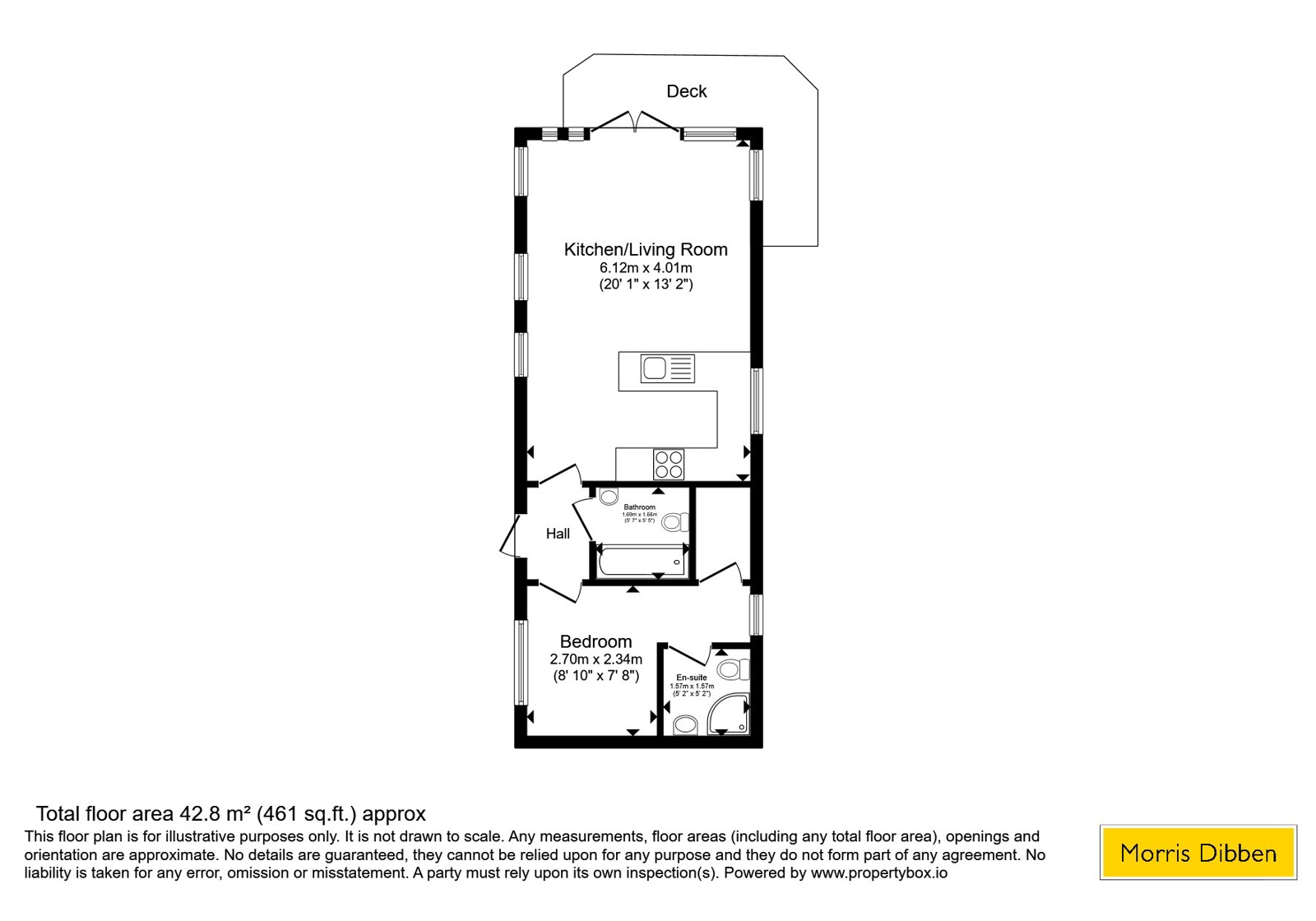65 Wickham Court,, Southwick Road, Fareham floorplan