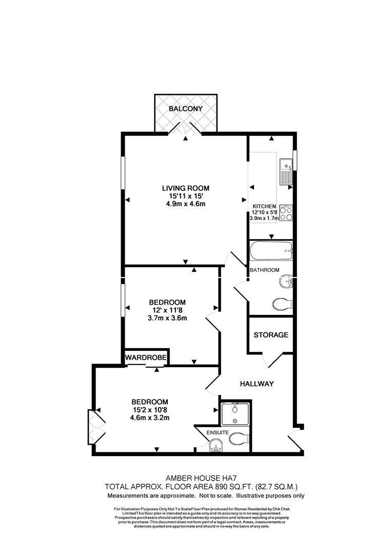 2 Bedrooms Flat for sale in Amber House, Stanmore HA7