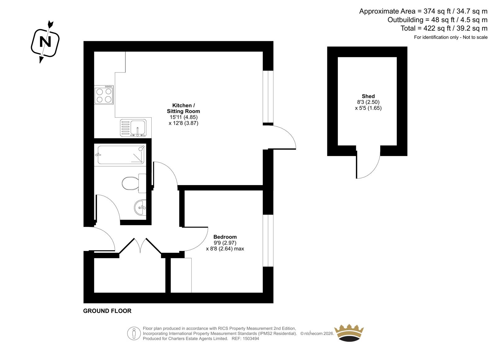 67, Partridge Gardens, Hampshire floorplan