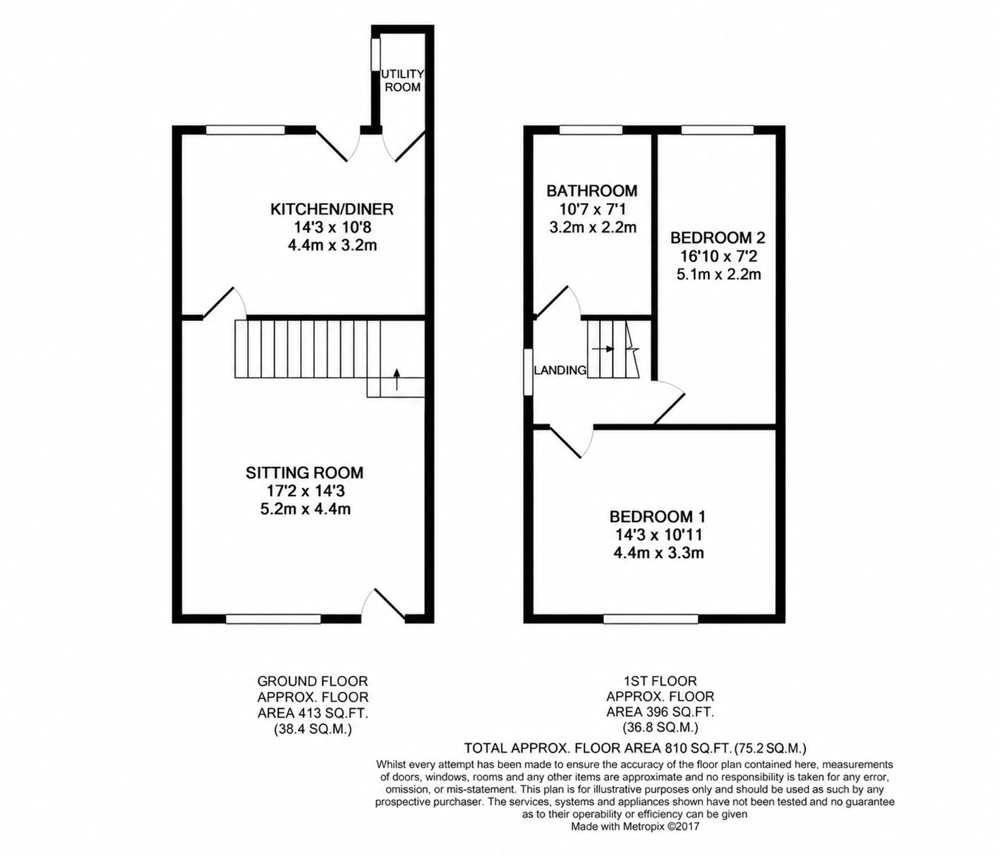 145 Plank Lane, Leigh floorplan