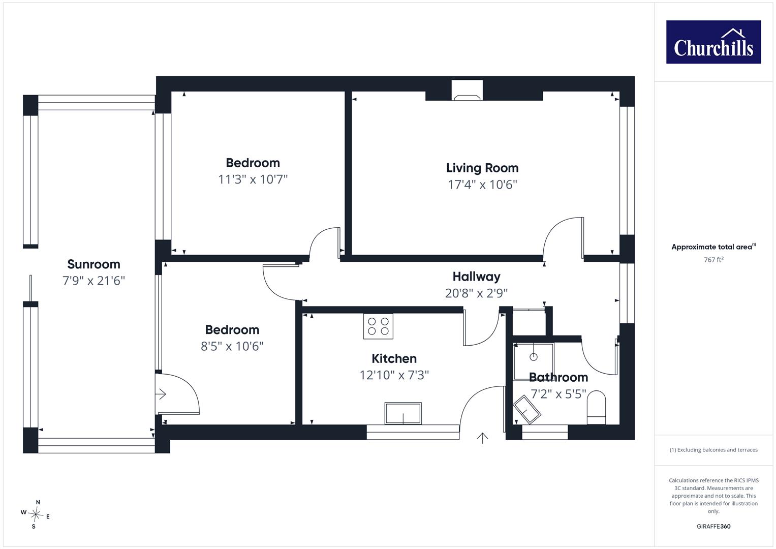 Melton Drive, York floorplan