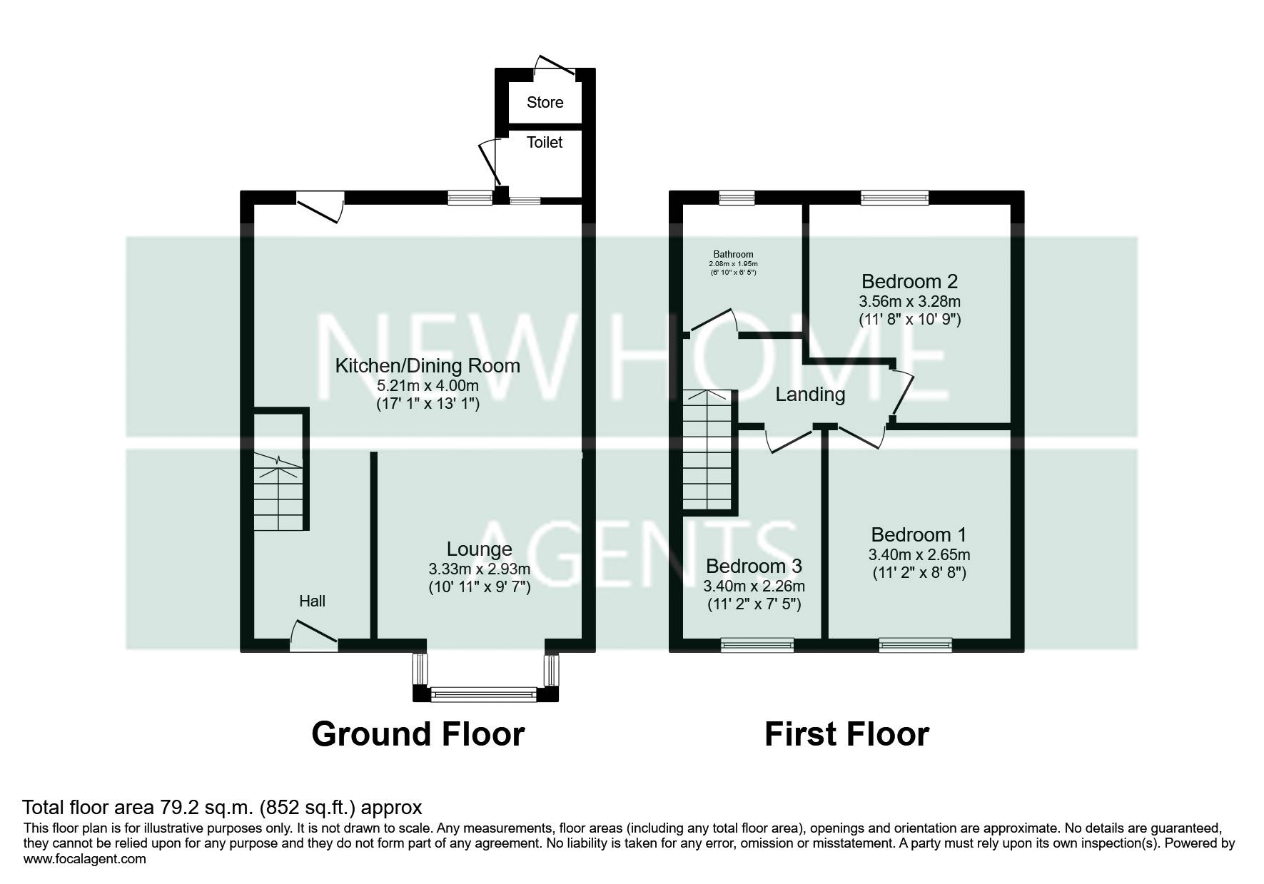 4, Park Avenue, Swansea floorplan