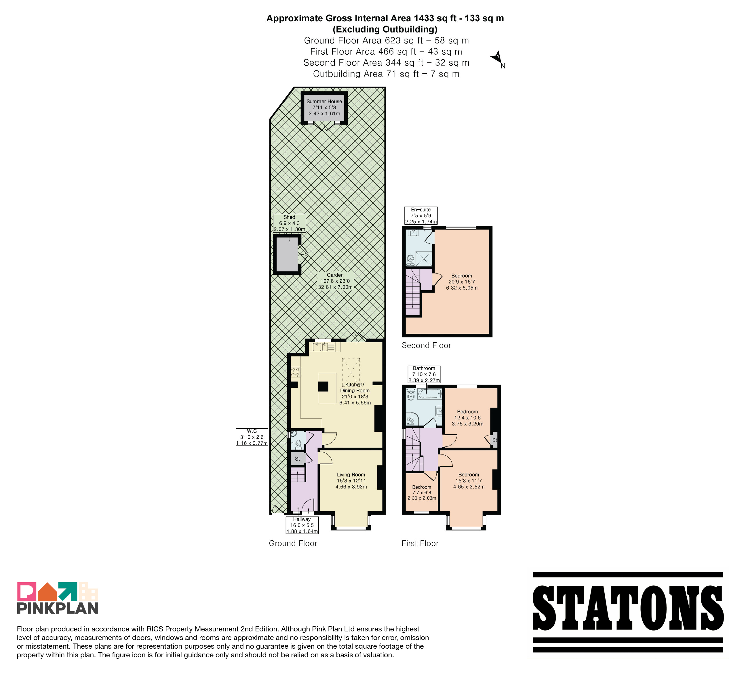 31, Potters Road, Hertfordshire floorplan