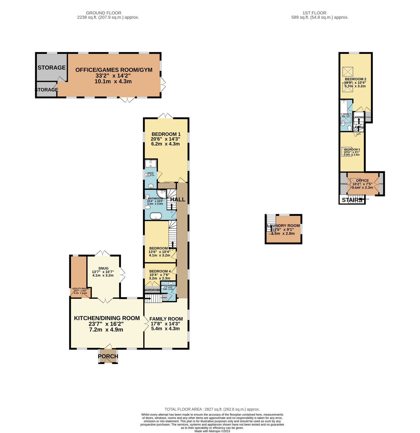 Dairy Farm Stables, Lynn Lane, Lichfield floorplan