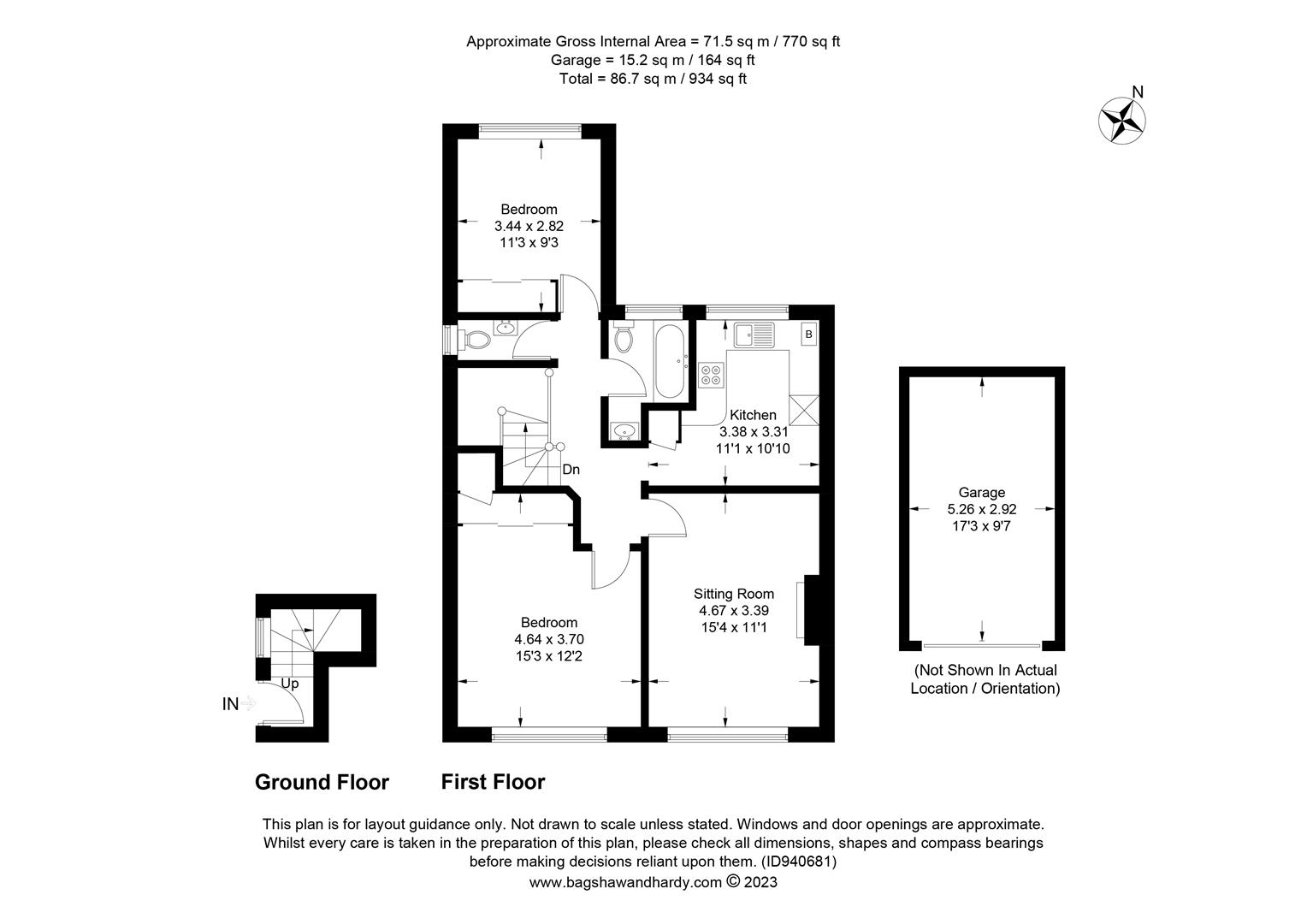 6, Minchin Close, Leatherhead floorplan