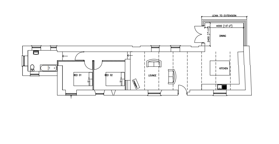 Development Land / Barn Conversion Opportunity, Roch floorplan
