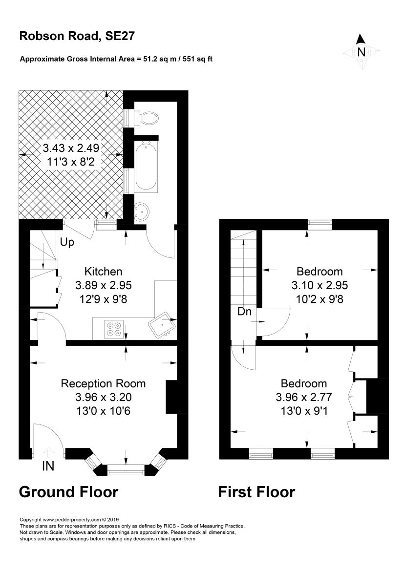 Robson Road, West Norwood, London SE27, 2 bedroom property for sale