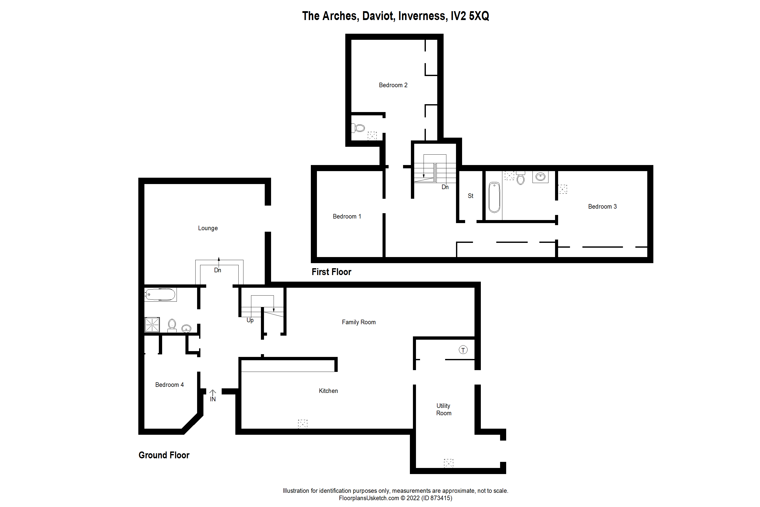 The Arches, Daviot East, InvernessShire IV2, 4 bedroom detached house