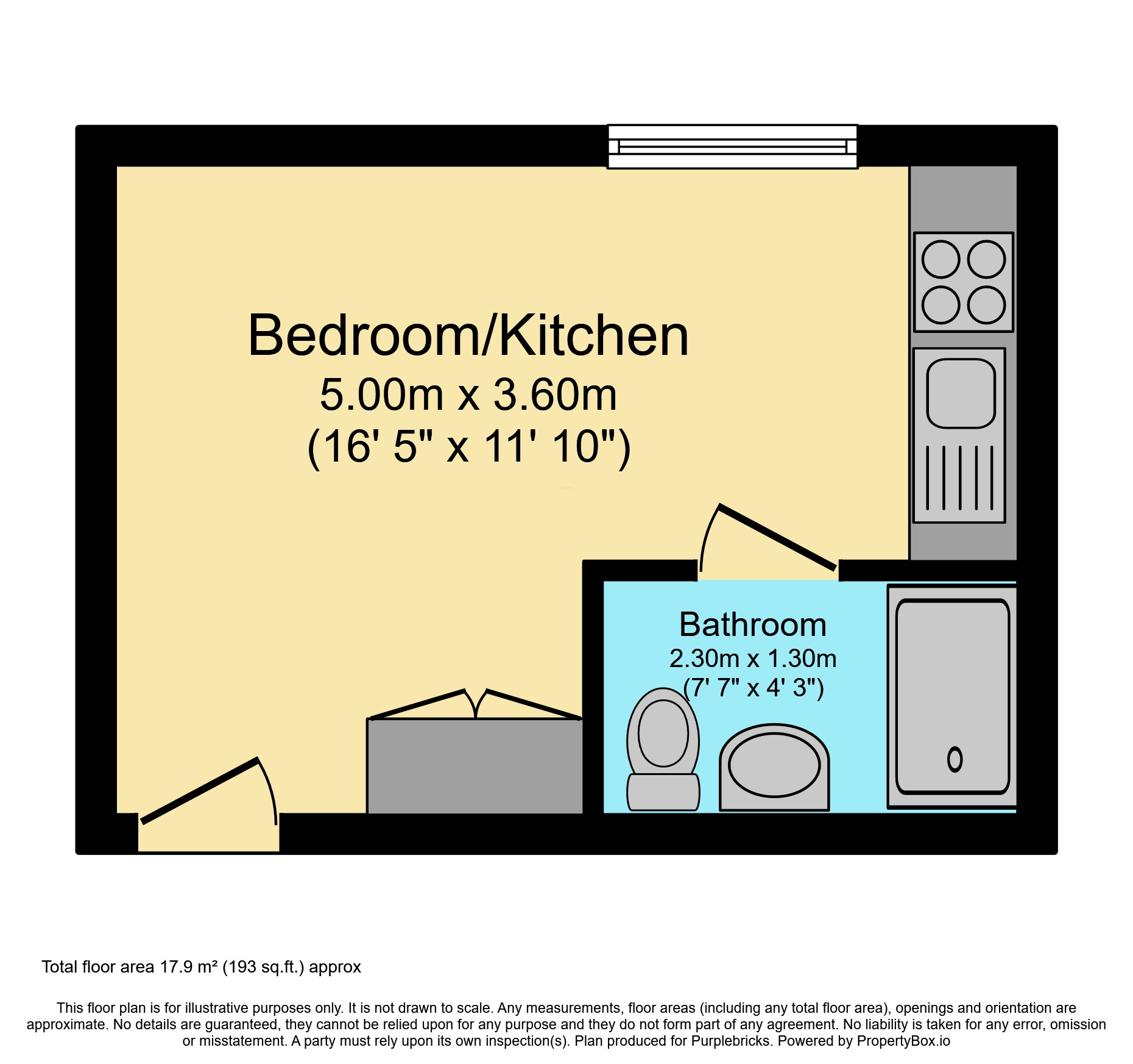 3 All Saints House, Portobello Lane, Sunderland floorplan