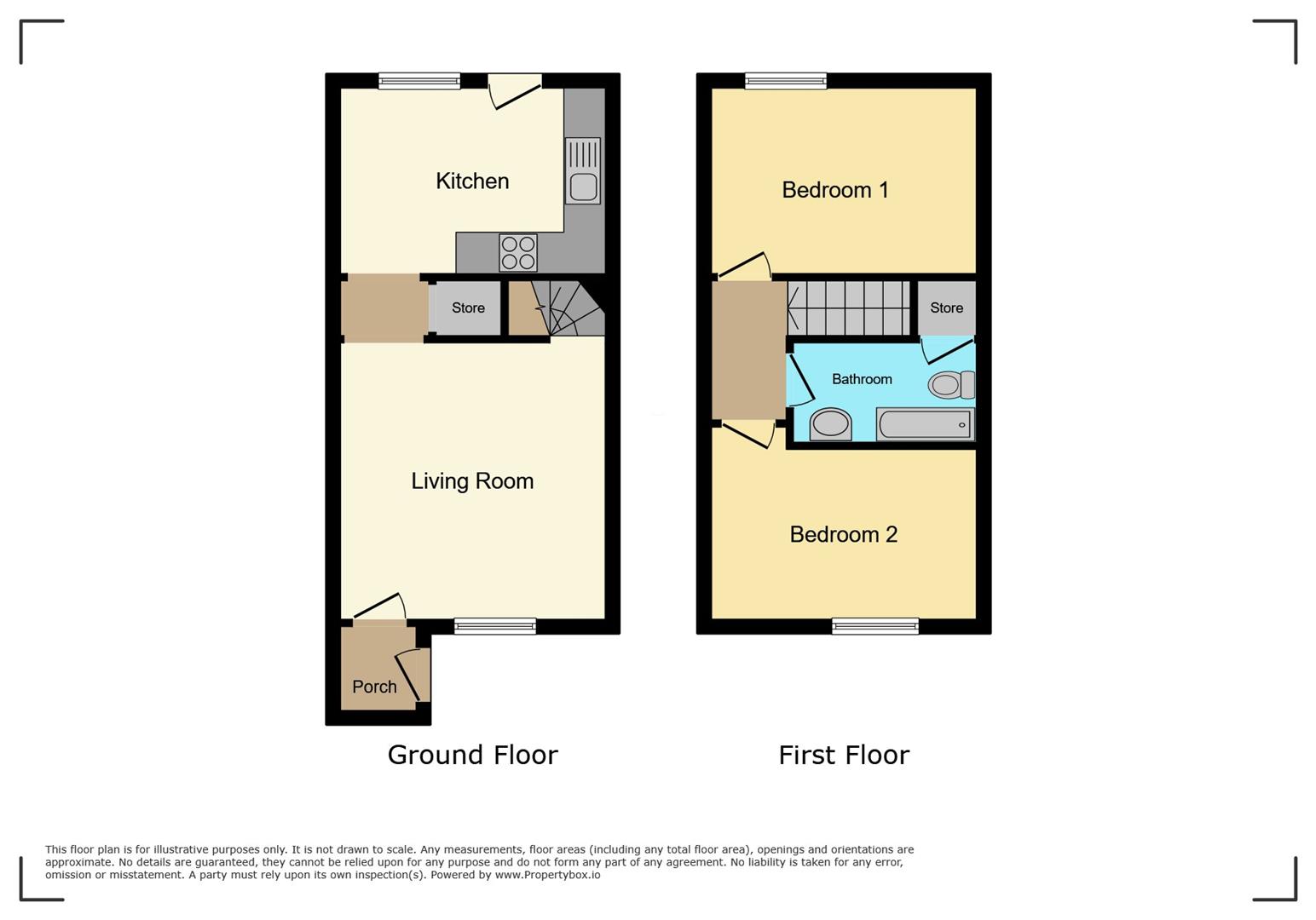 12, Carew Close, Barry floorplan