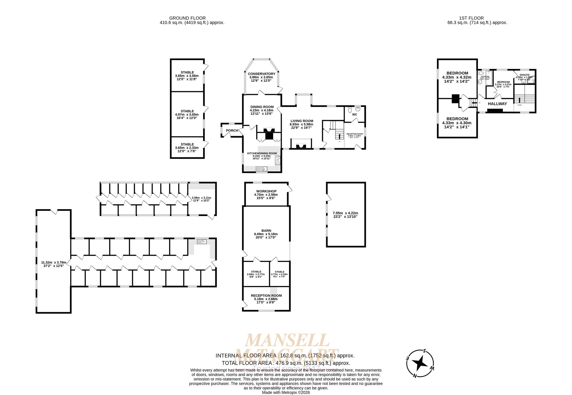 Naldretts Farm House Charlwood Road, Crawley floorplan
