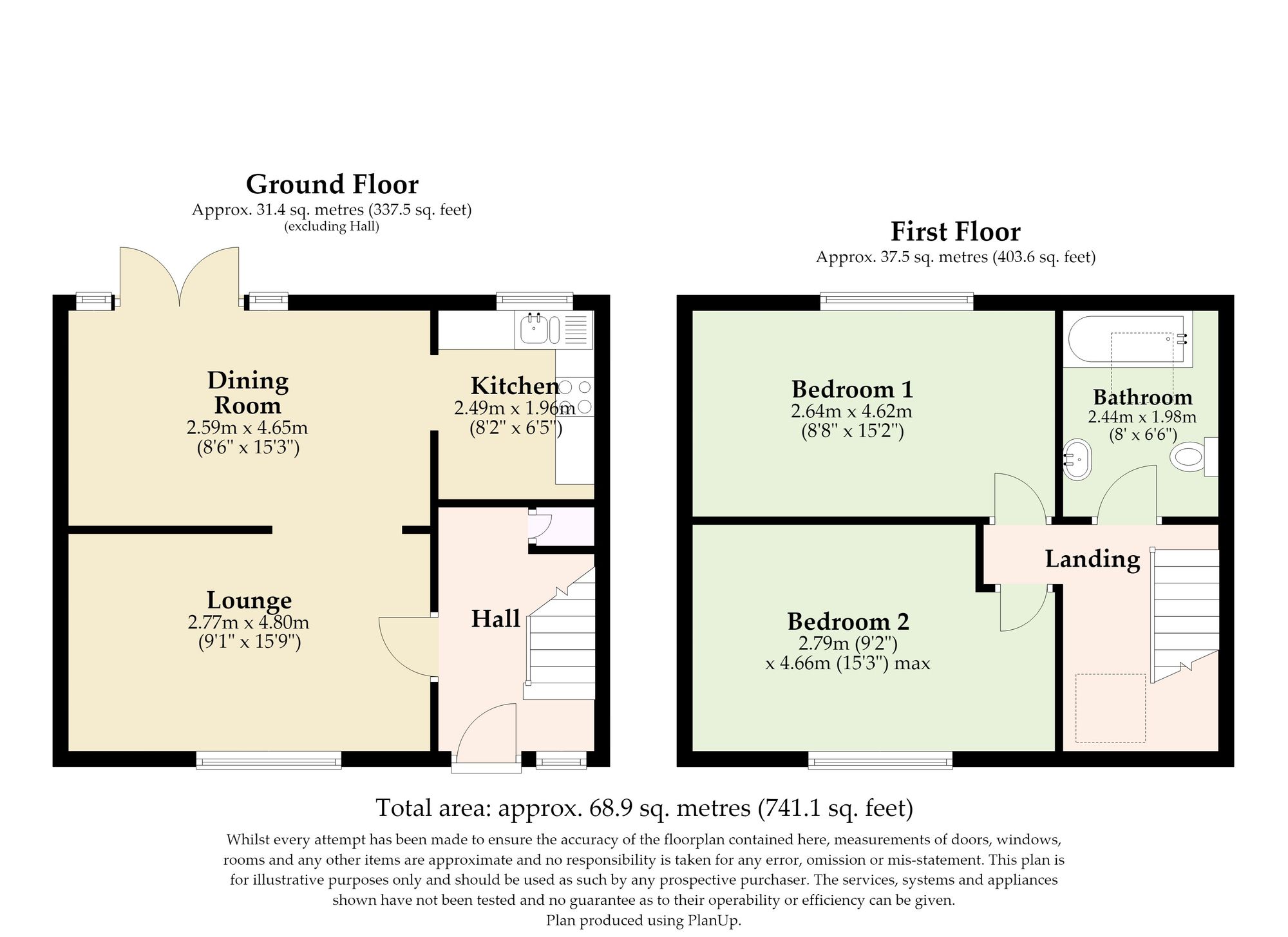 11 Somerleyton Road, Lowestoft floorplan