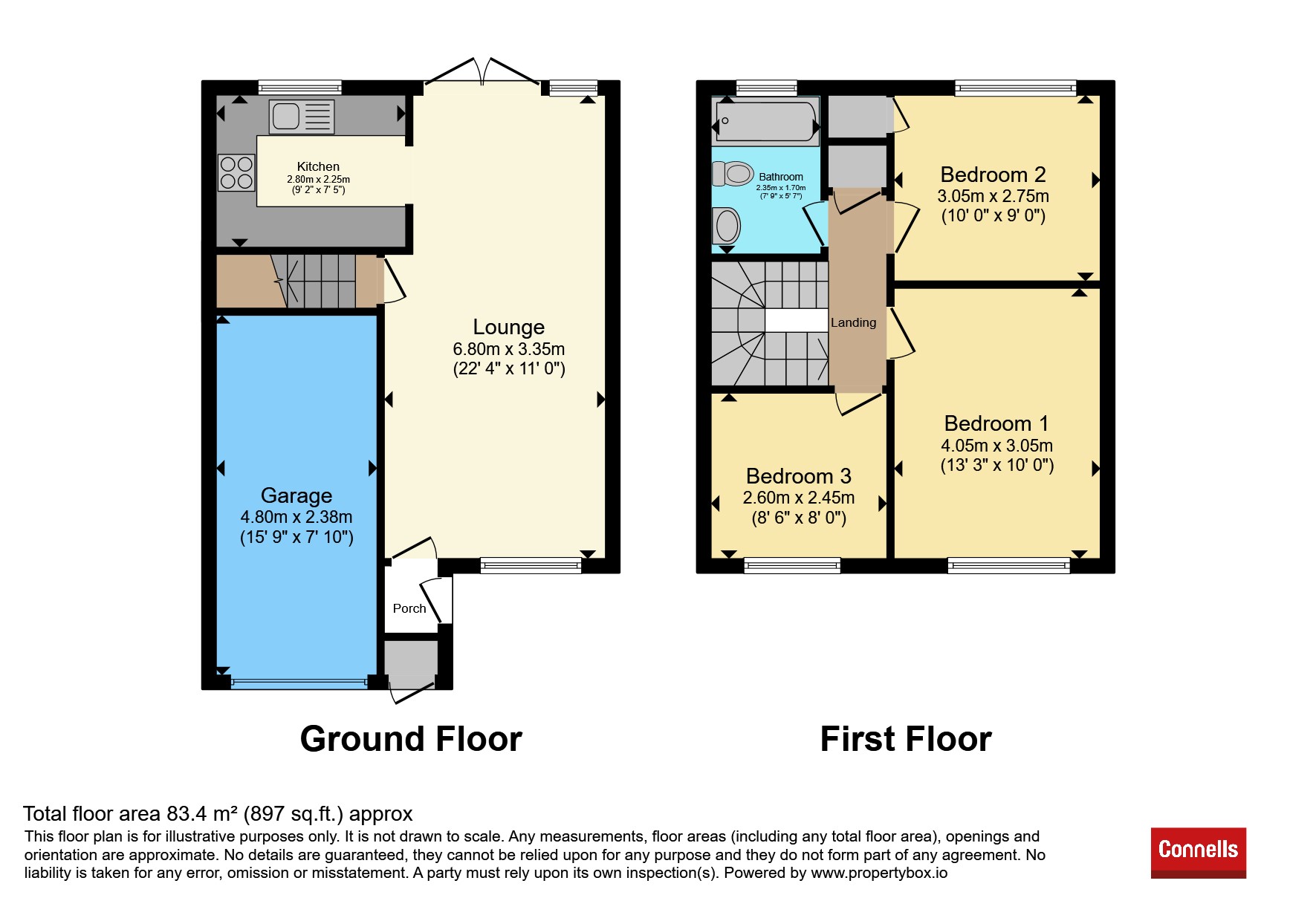 50, Auklet Close, BASINGSTOKE floorplan