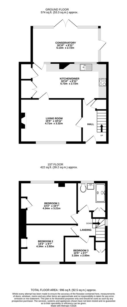 23, Maple Avenue, West Drayton floorplan