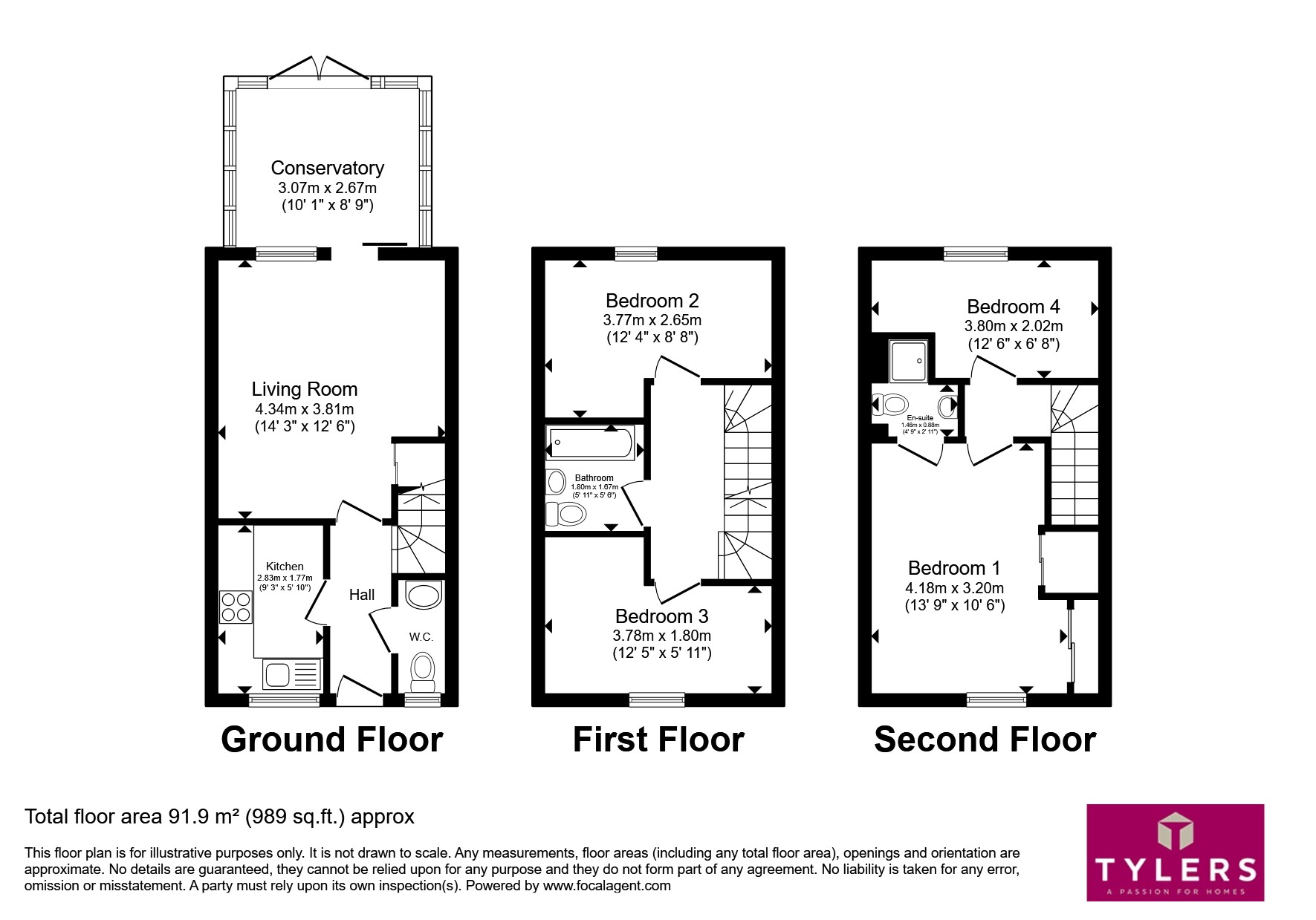 125, Ruffles Road, Haverhill floorplan