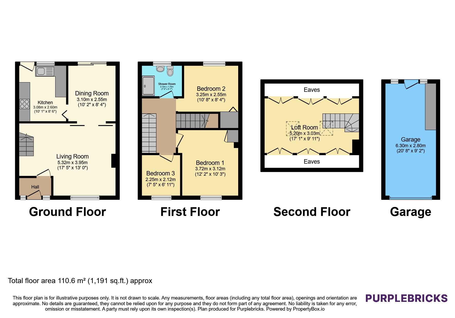136, Chiphouse Road, Bristol floorplan