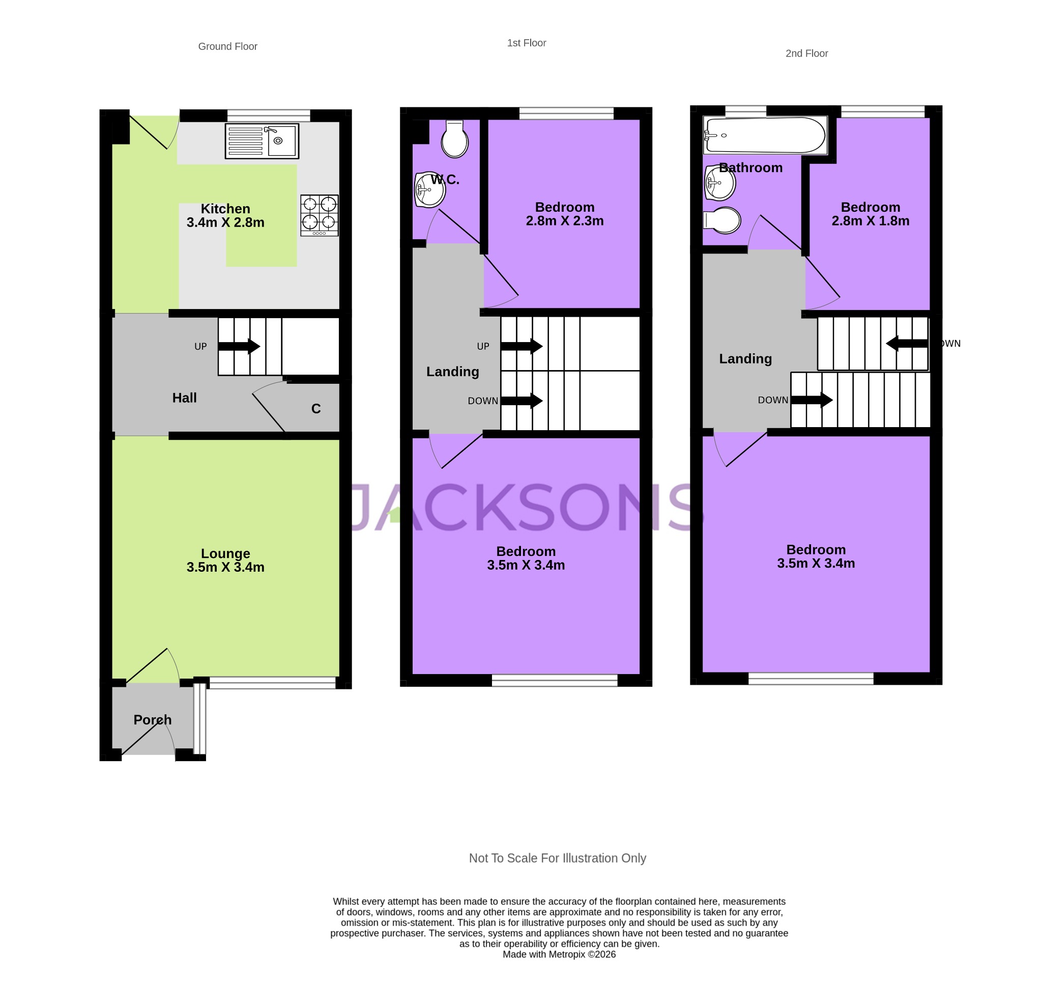55, Tilbury Road, Gillingham floorplan