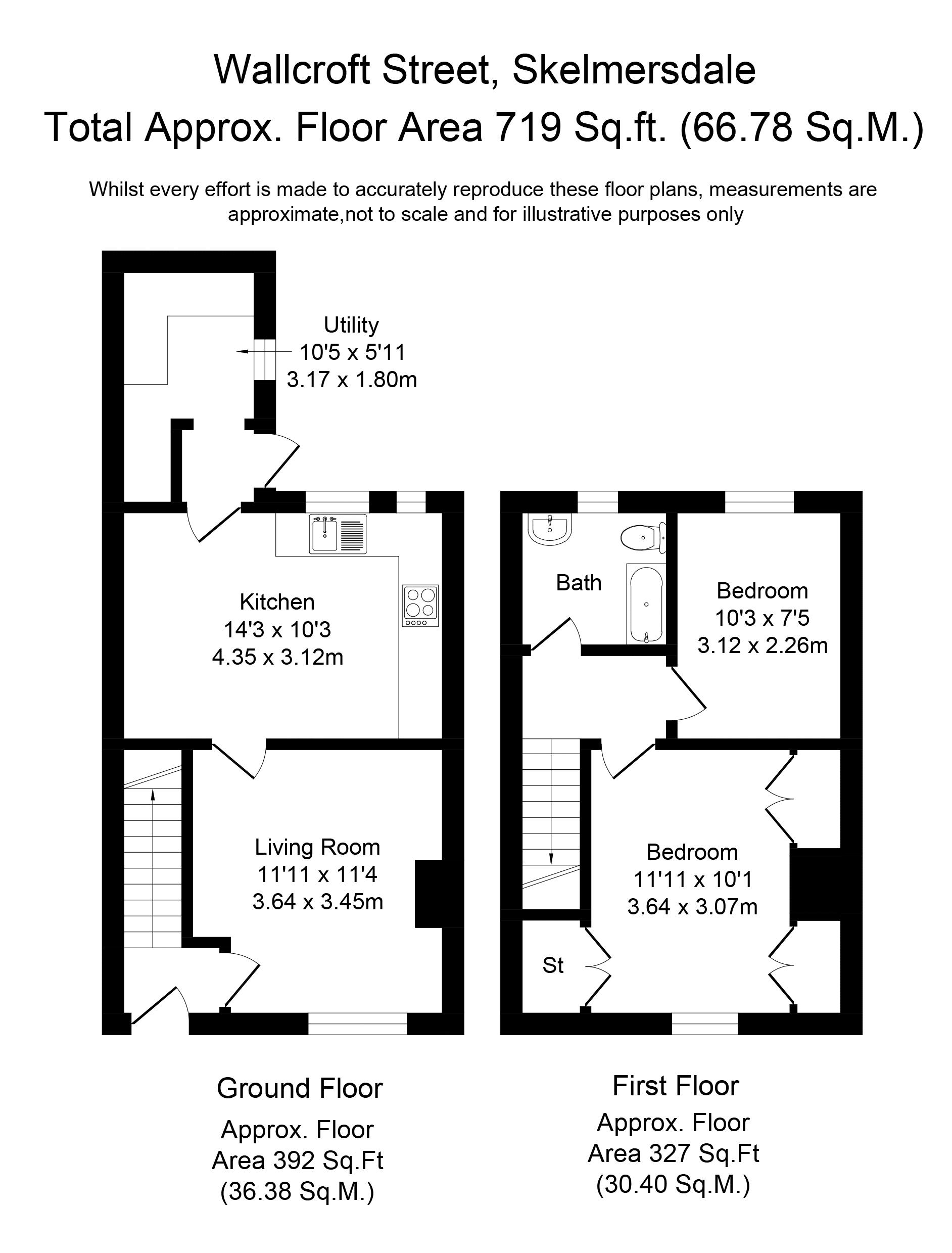 2 Bedrooms Terraced house for sale in Wallcroft Street, Skelmersdale WN8