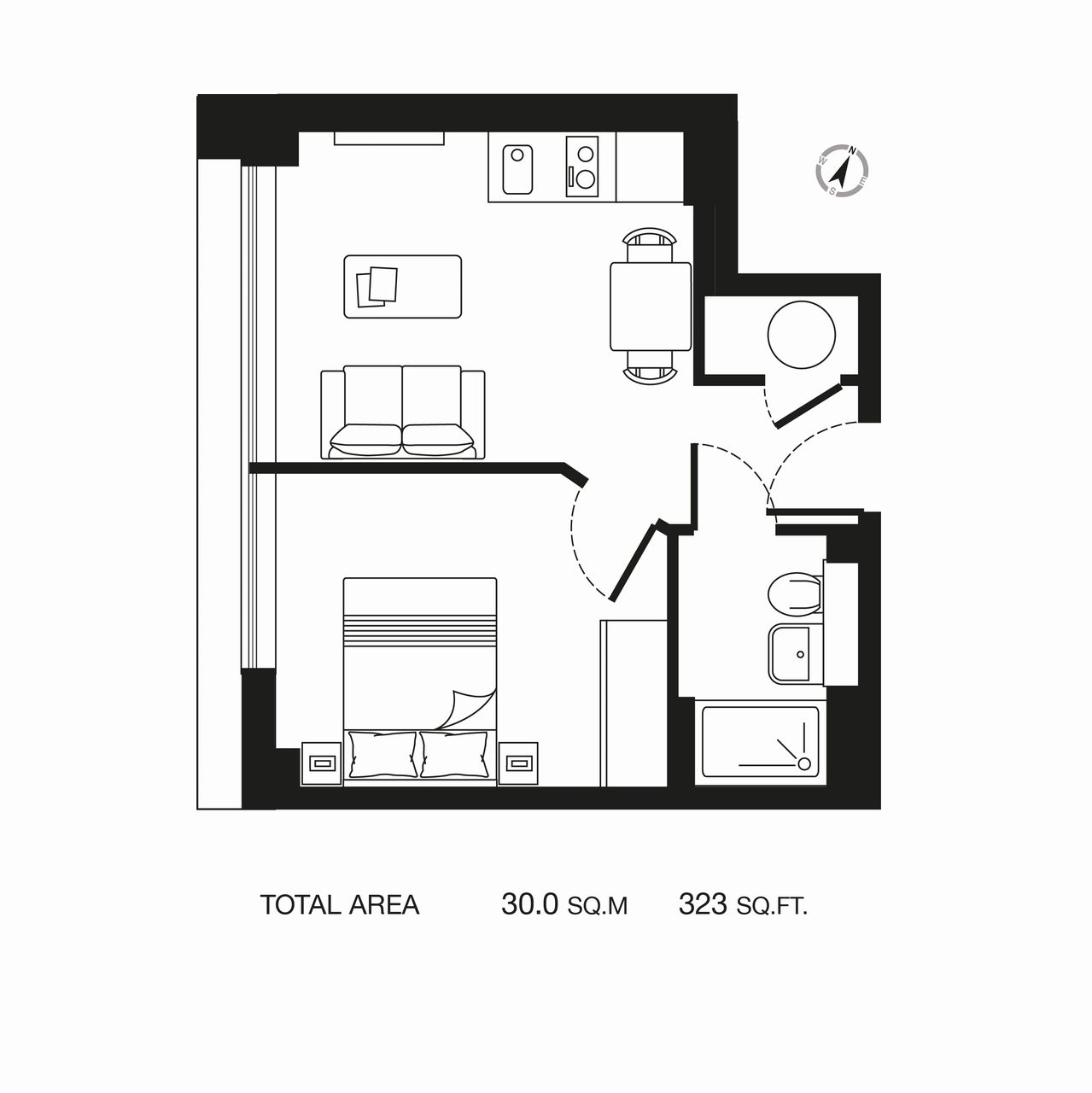 1 Bedrooms Flat to rent in Pinnacle House, Home Park, Mill Link Road, Kings Langley WD4