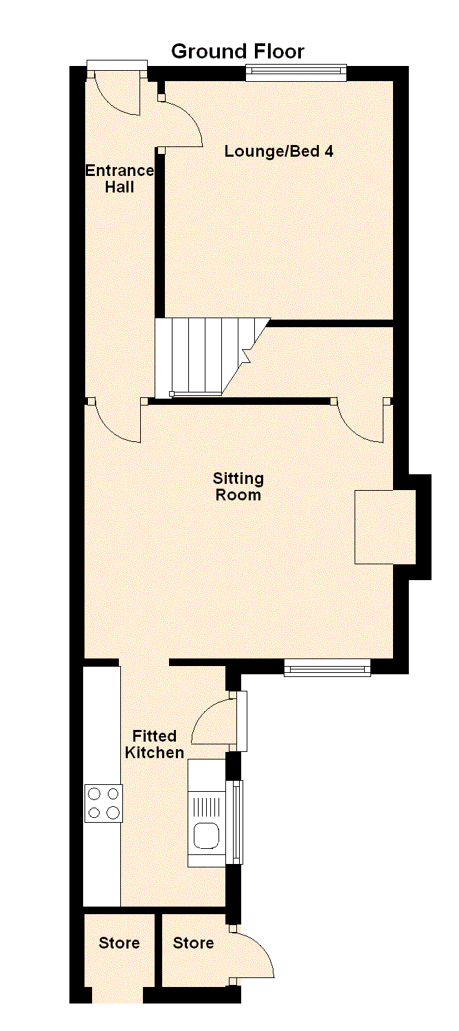 3 Bedrooms Terraced house to rent in Peel Street, Derby DE22