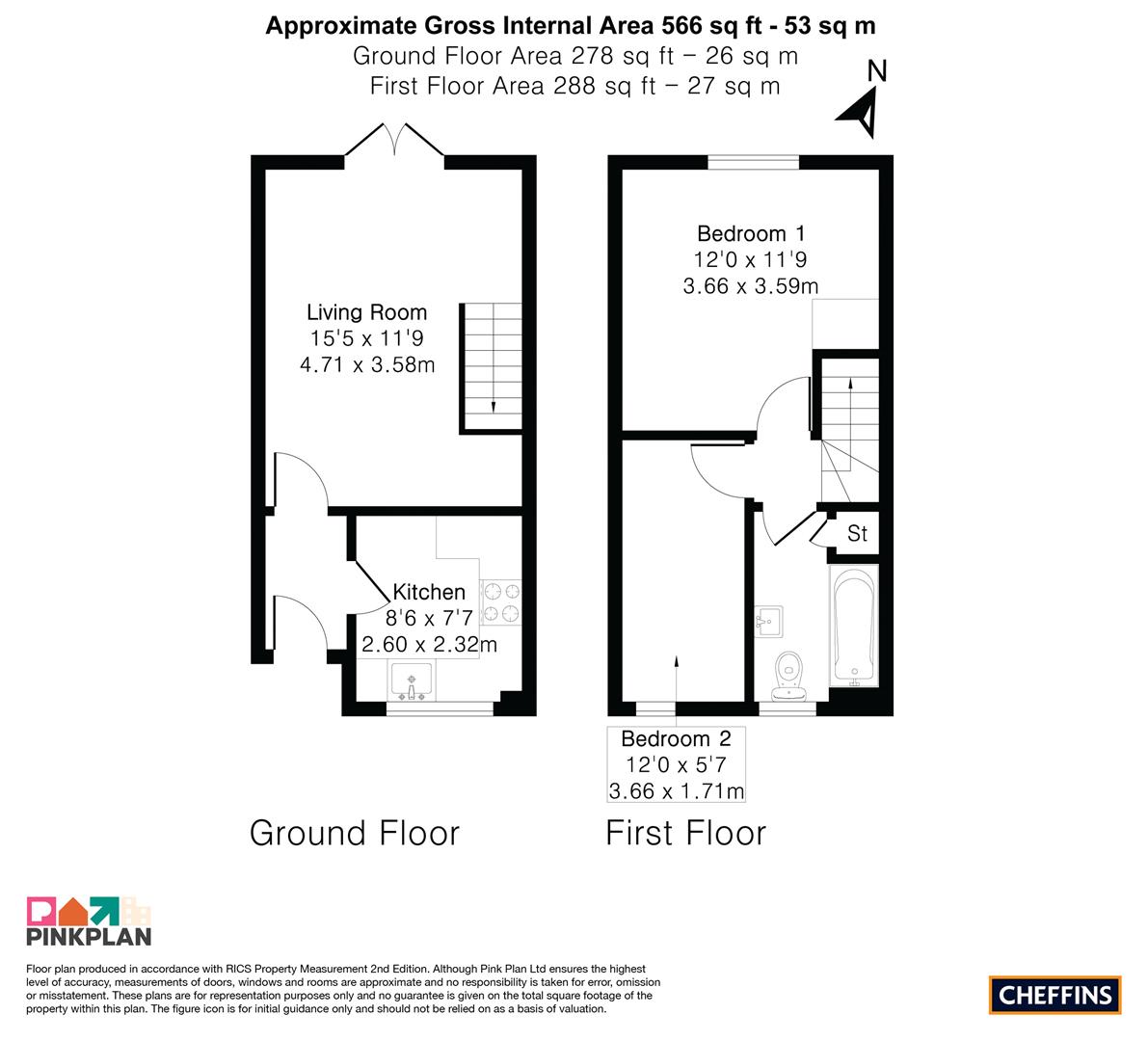 17, Clover End, Witchford floorplan