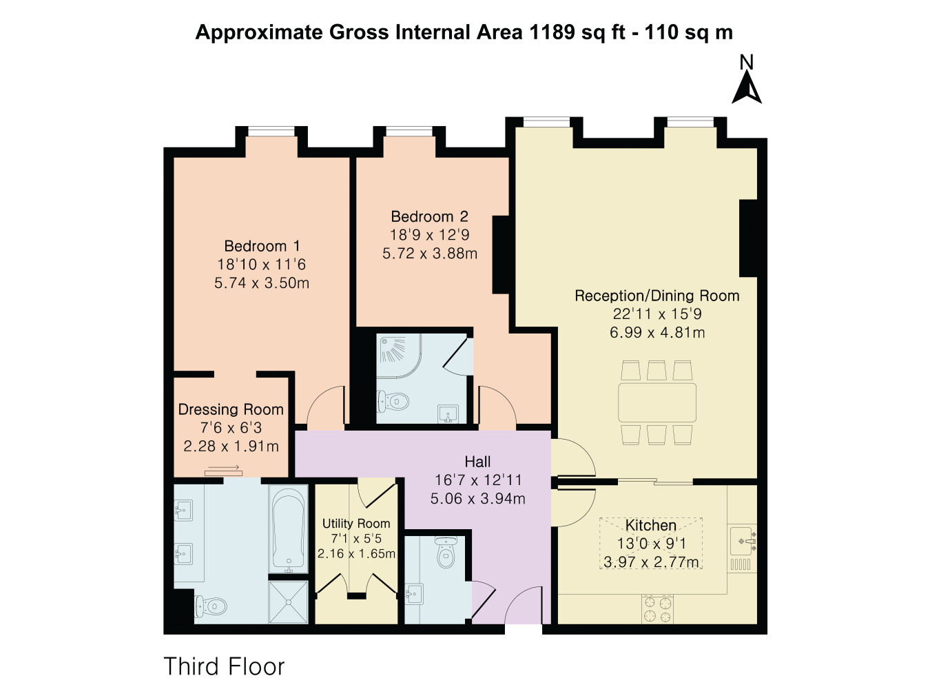 Kingsley Way, Kingsley Way, Hampstead Garden Suburb floorplan