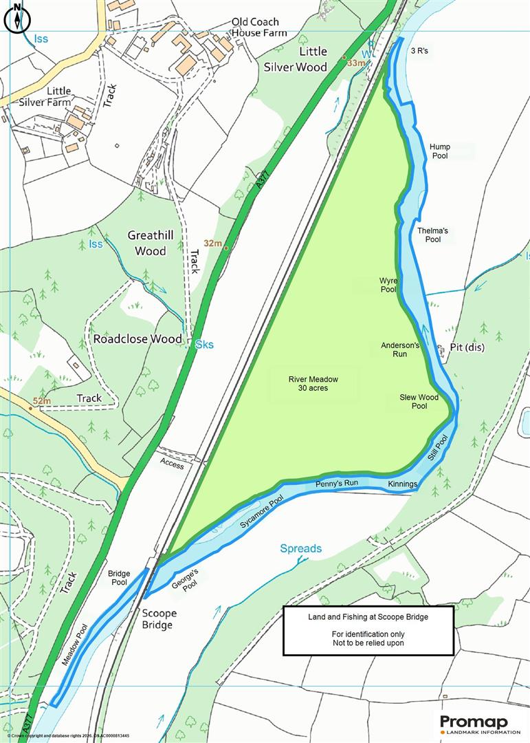 Land and Fishing Rights, Scoope Bridge, Umberleigh floorplan