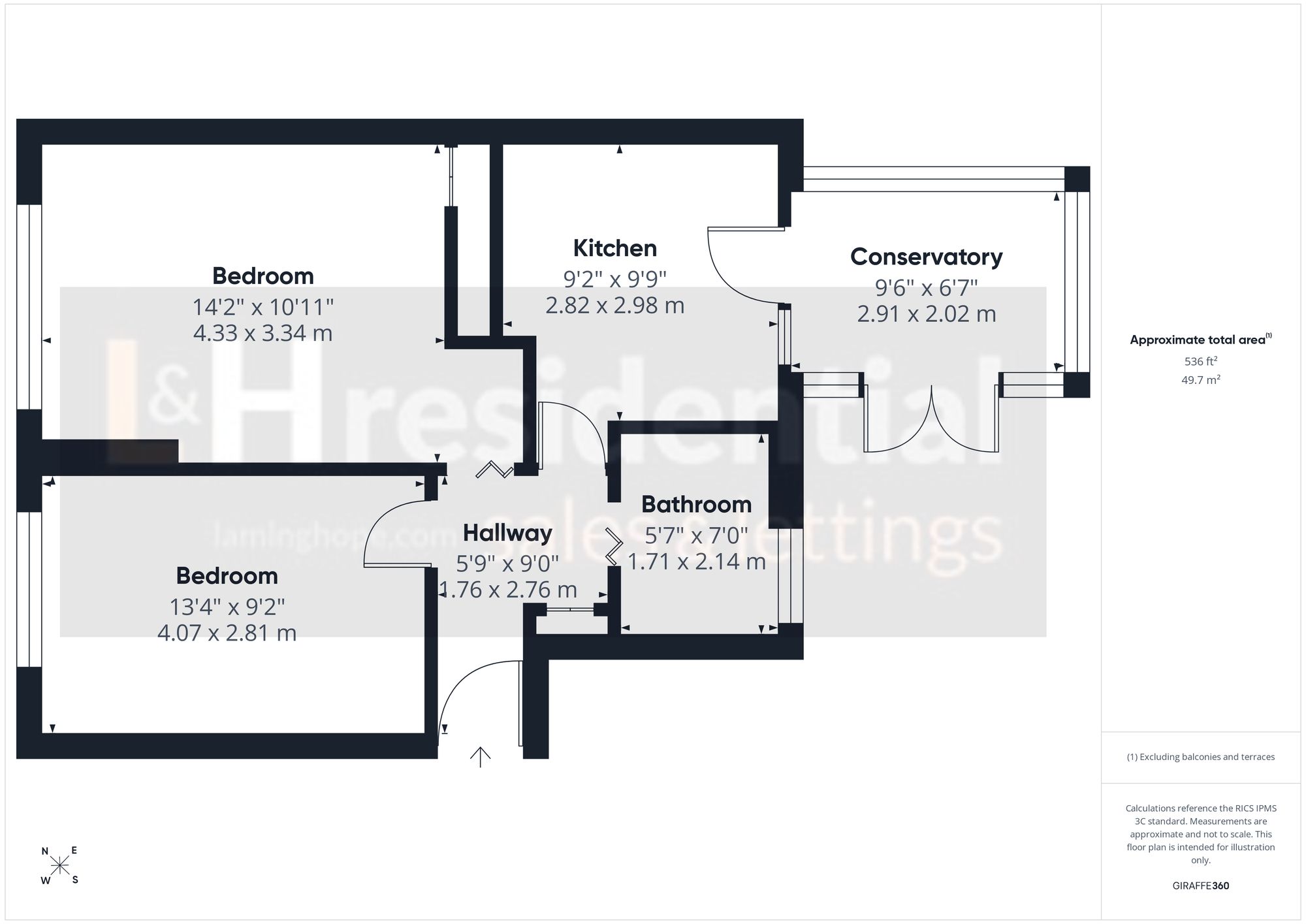 118 Gateshead Road, Borehamwood floorplan