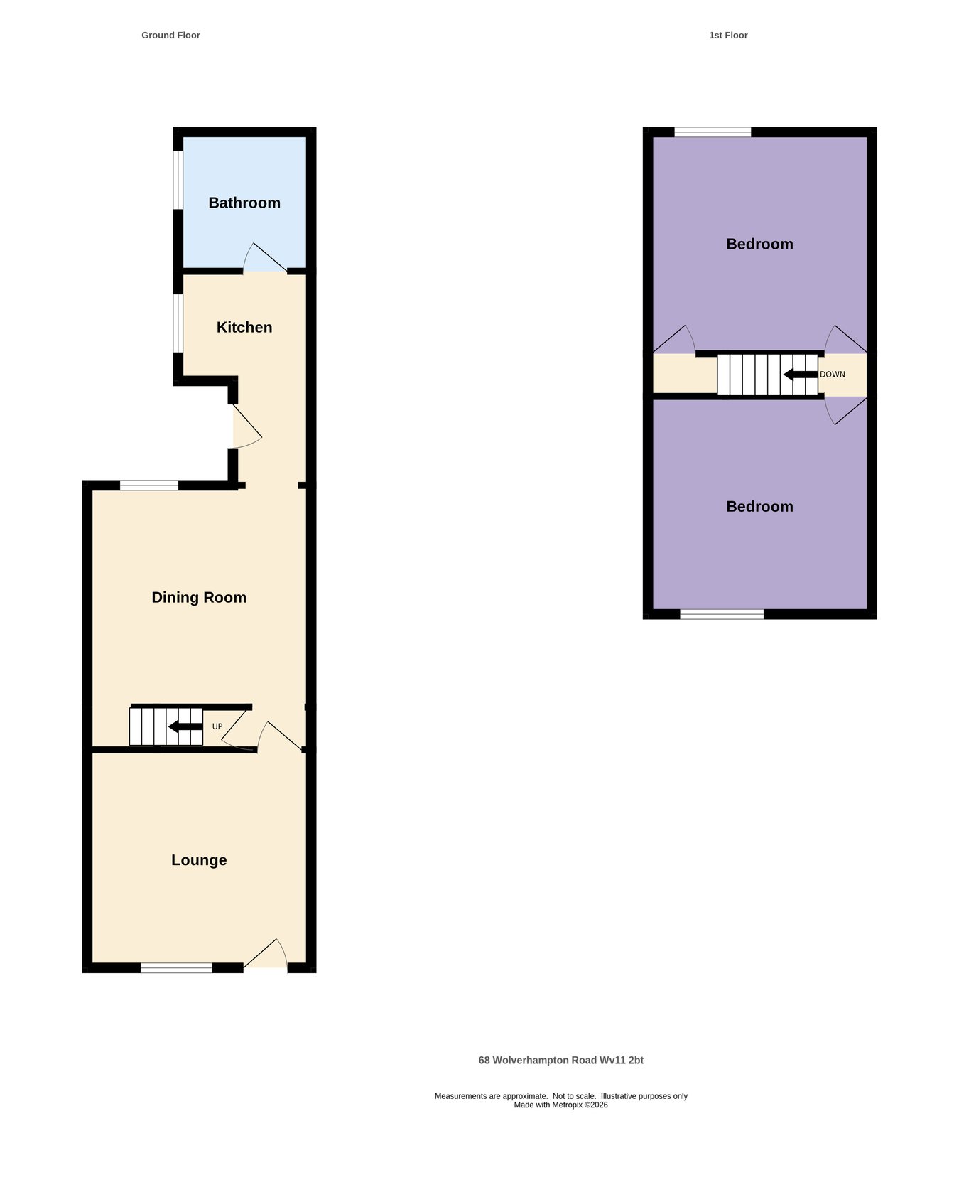 68, Wolverhampton Road, Wolverhampton floorplan