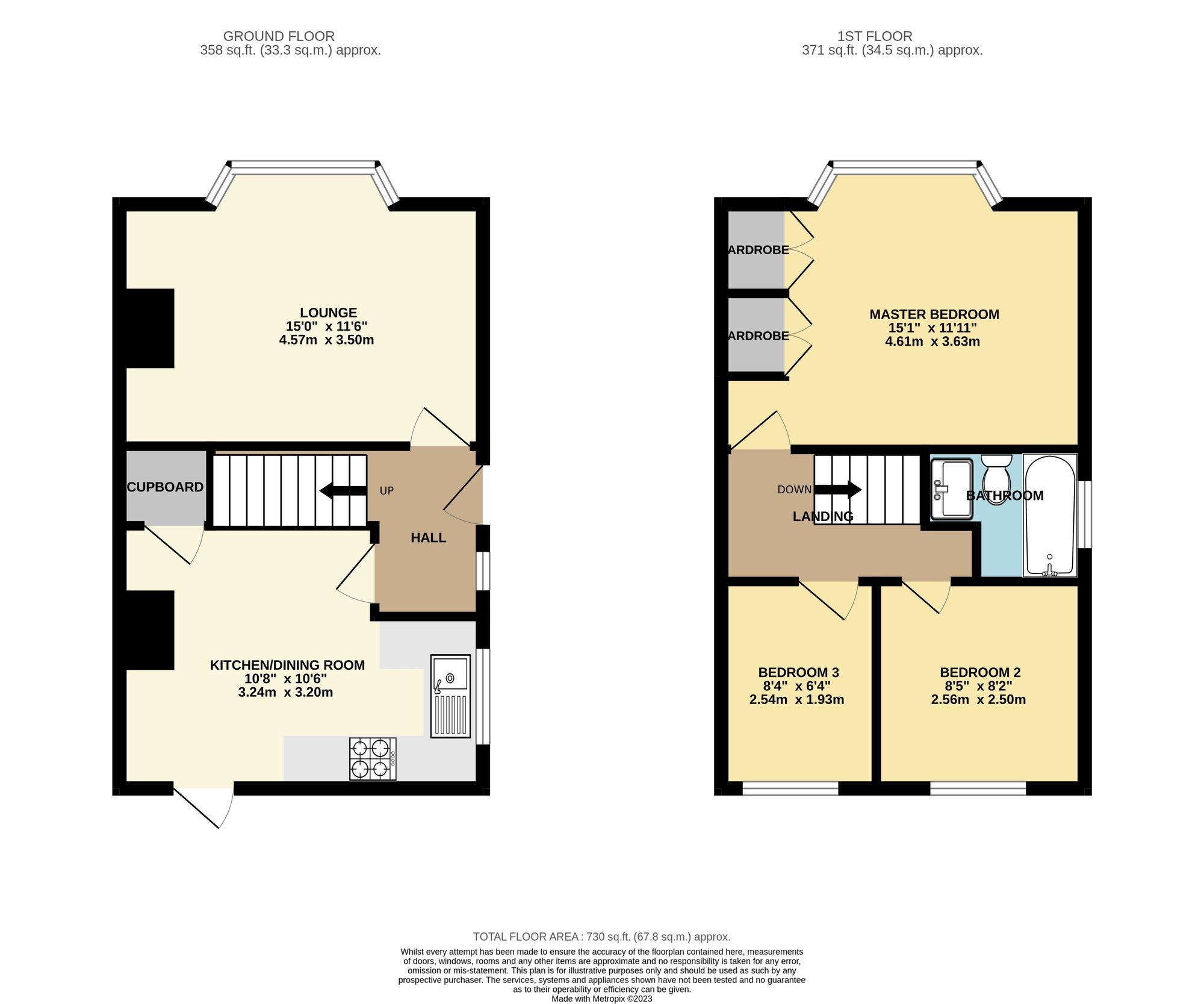 16 Chudleigh Road, York floorplan