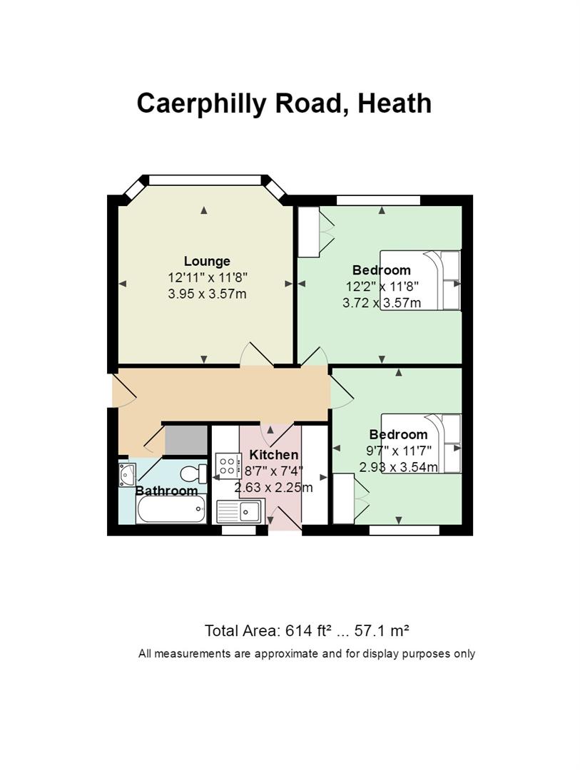 1, Rusticana Court, Caerphilly Road, Cardiff floorplan